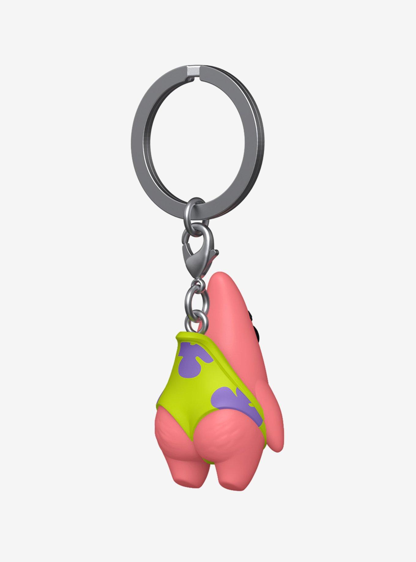 Funko SpongeBob SquarePants Pocket Pop! Patrick With Wedgie Vinyl Key Chain, , alternate