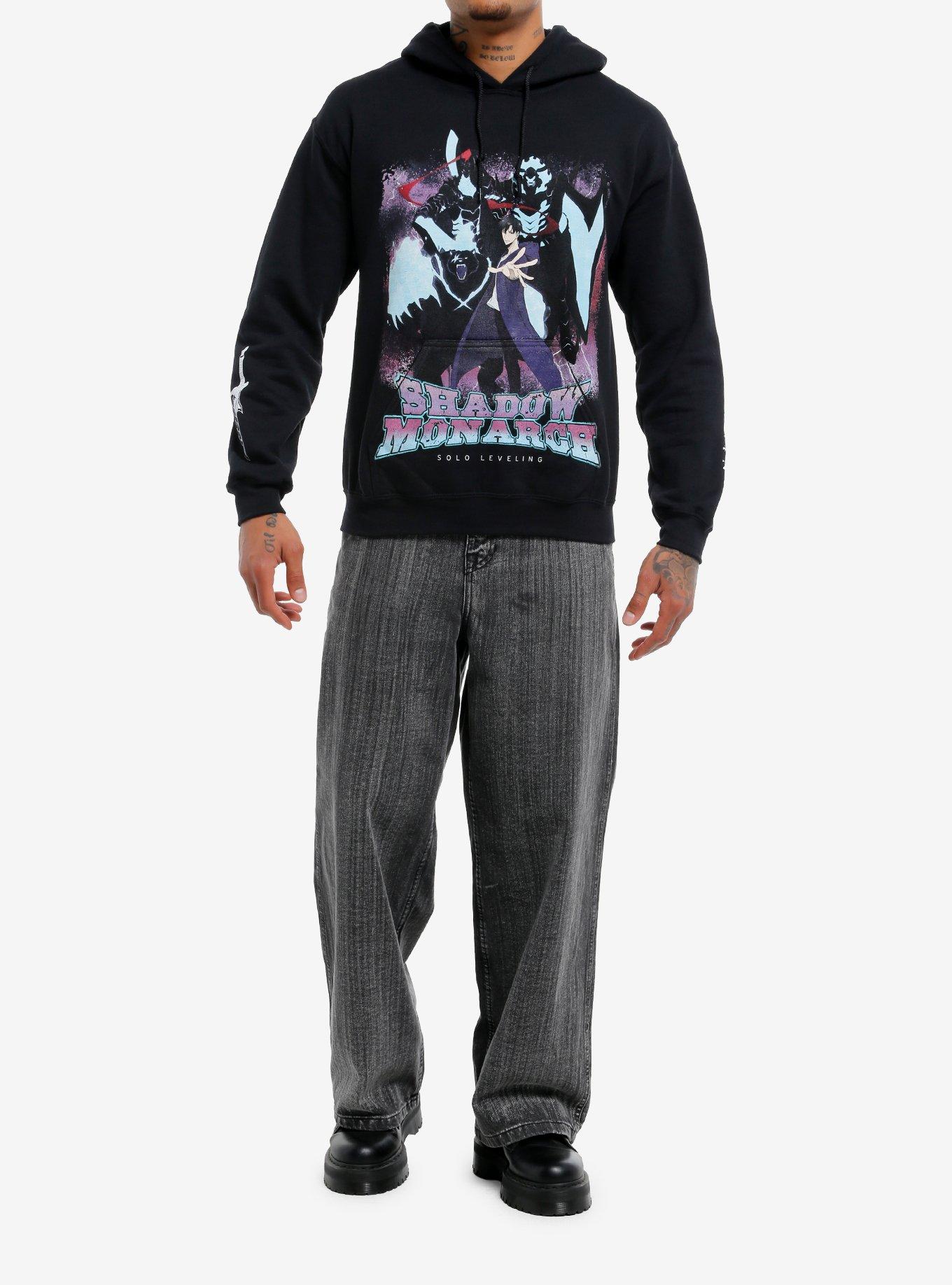 Solo Leveling Jinwoo Shadow Monarch Hoodie, , hi-res