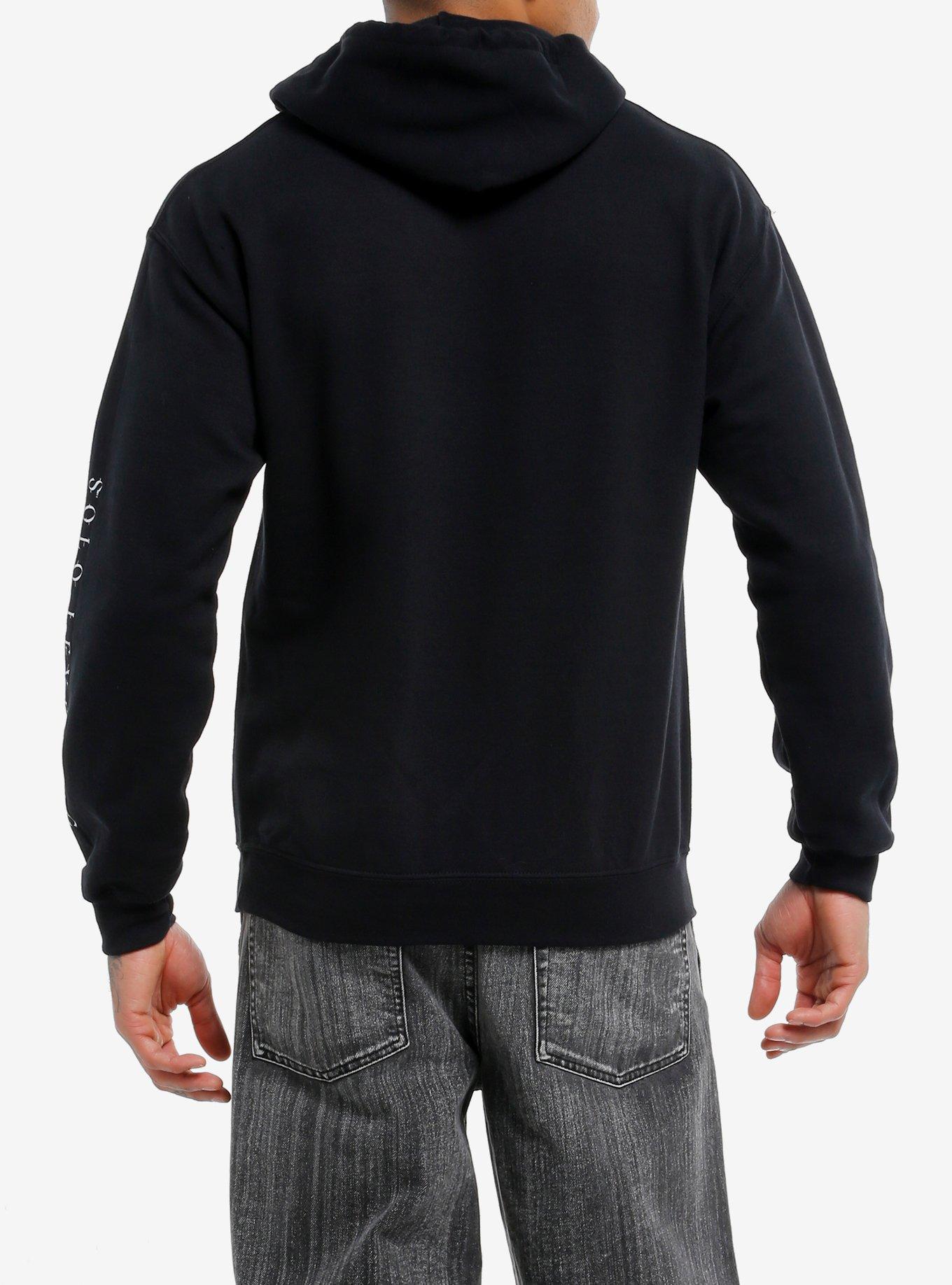 Solo Leveling Jinwoo Shadow Monarch Hoodie, BLACK, alternate