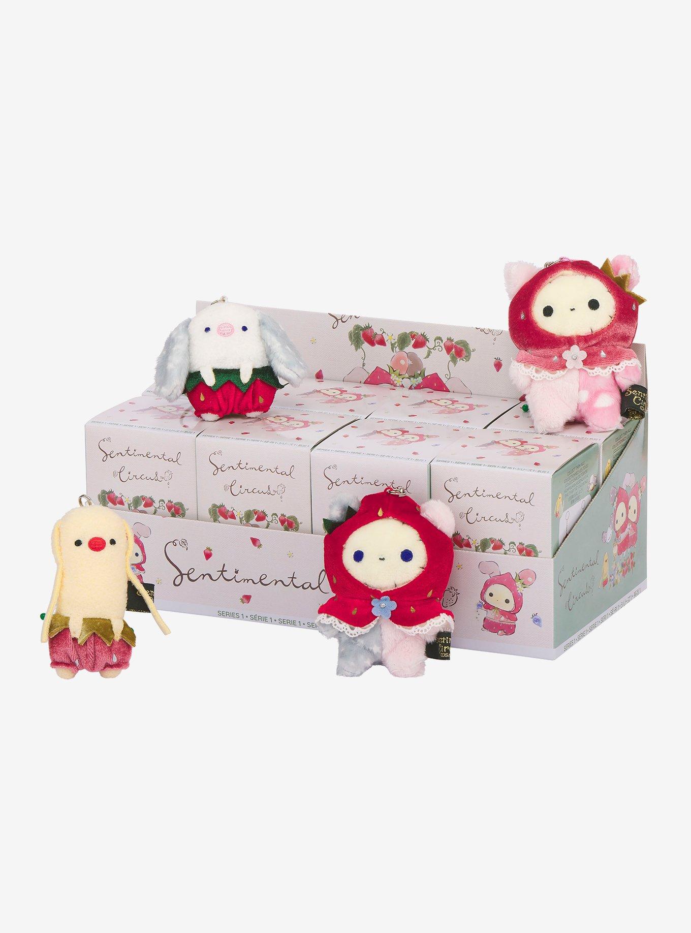 Sentimental Circus Strawberry Blind Box Plush Key Chain, , hi-res