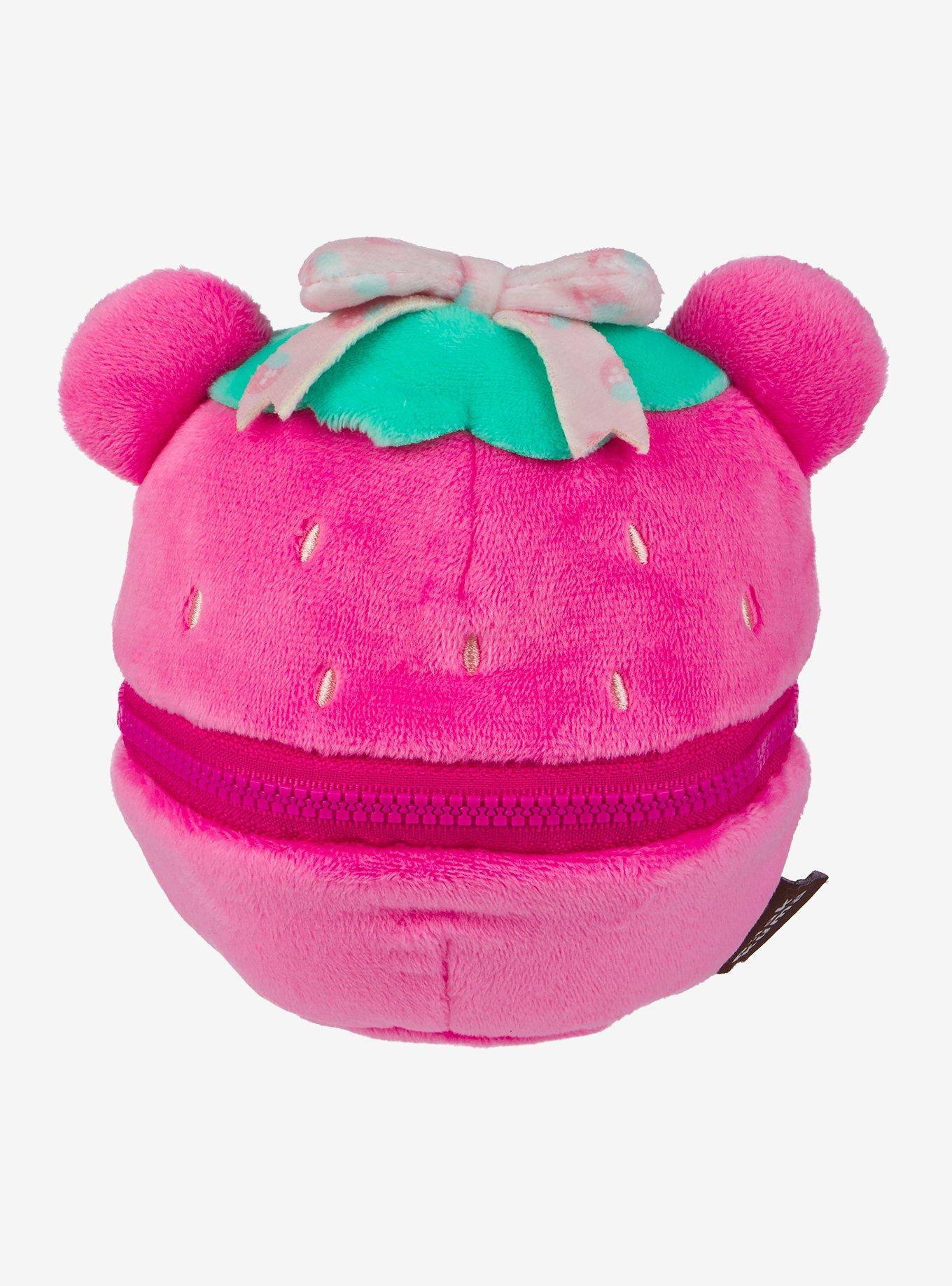 Rilakkuma Korilakkuma Strawberry Plush With Pouch, , alternate