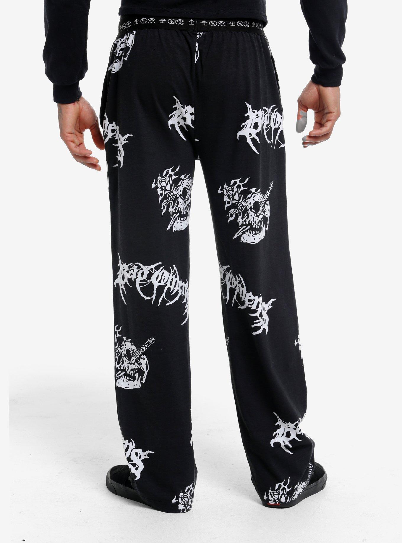 Bad Omens Skull & Dagger Pajama Pants, , hi-res