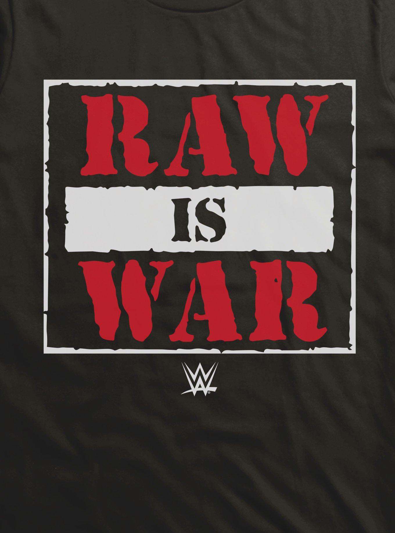 WWE Raw Is War T-Shirt, BLACK, alternate