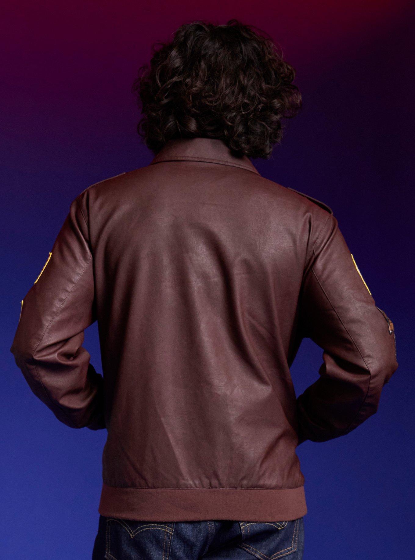 Stranger Things Steve Patches Jacket, BROWN, alternate