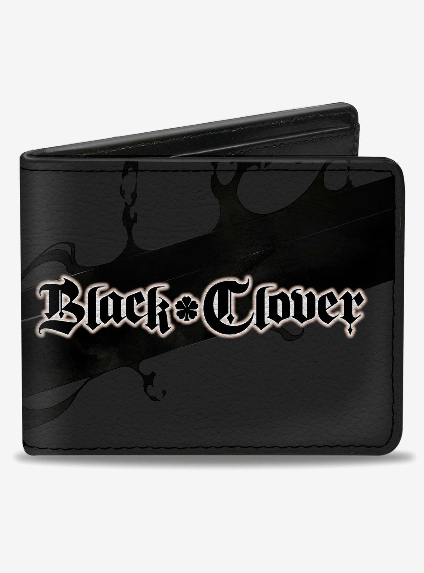 Black Clover Black Asta Anti Magic Pose Bifold Wallet, , hi-res