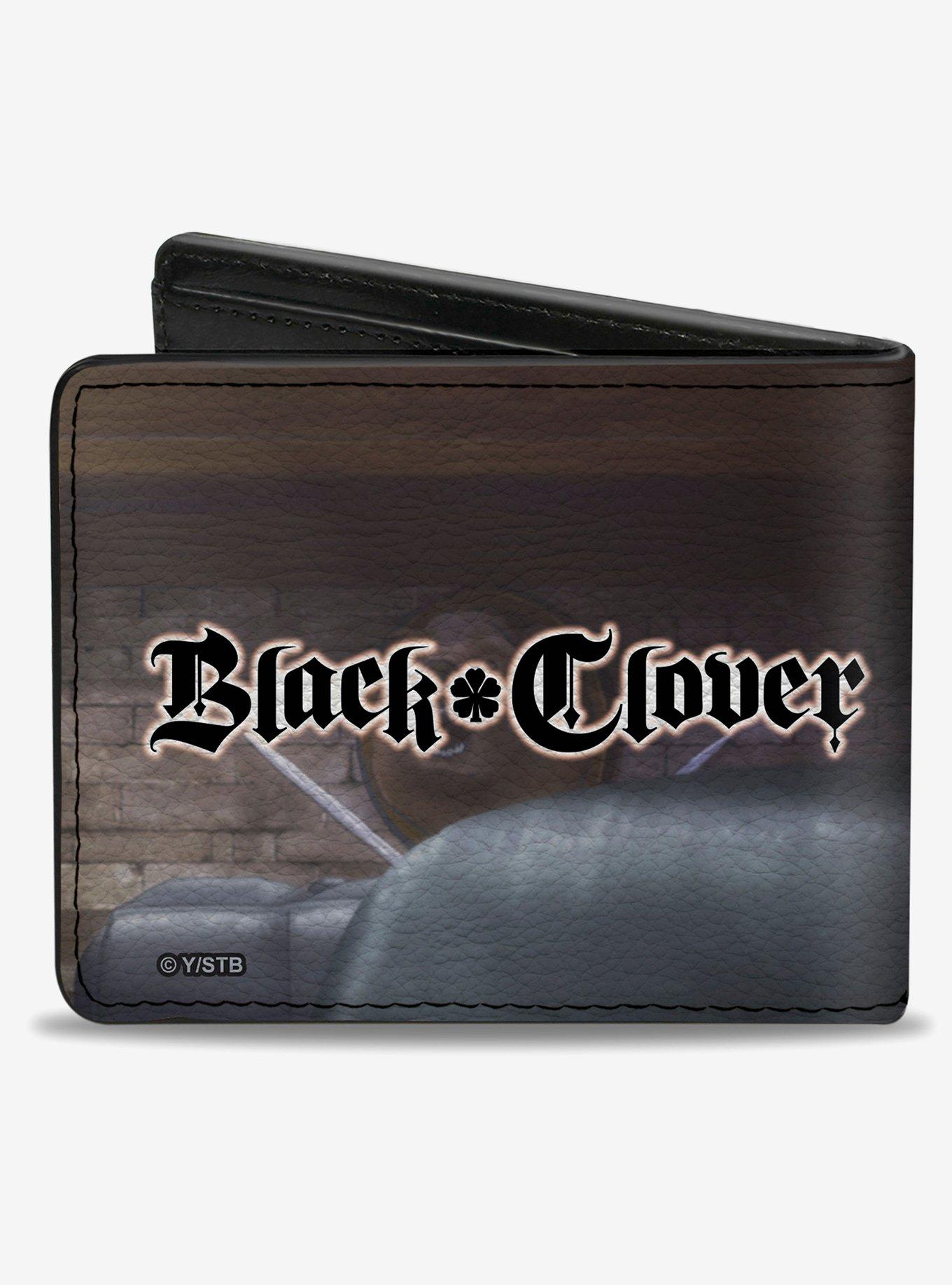 Black Clover Asta Looking Up Pose Bifold Wallet, , hi-res