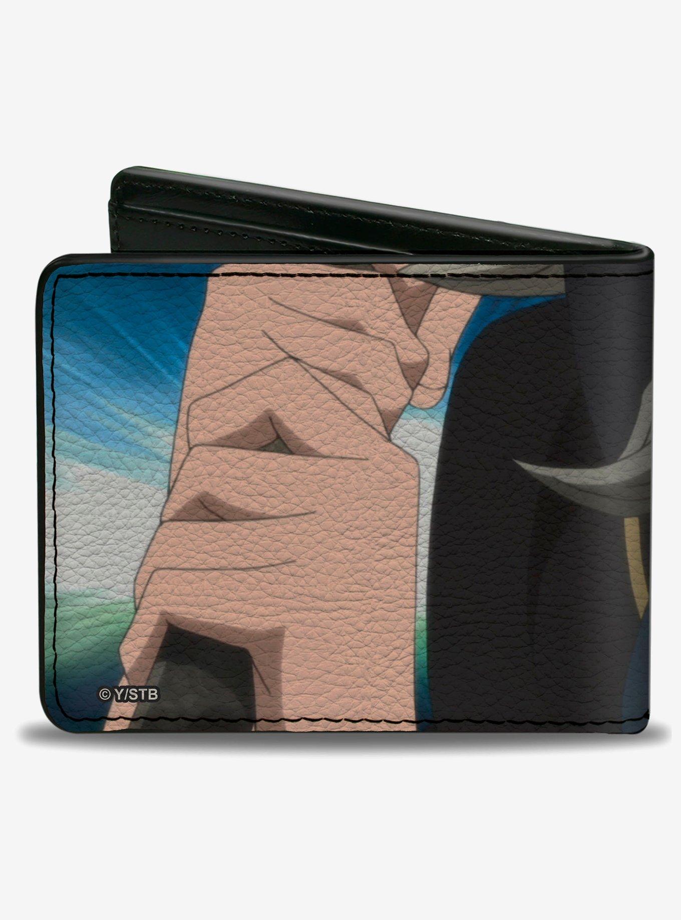 Black Clover Asta Training Pose Close-Up Bifold Wallet, , hi-res