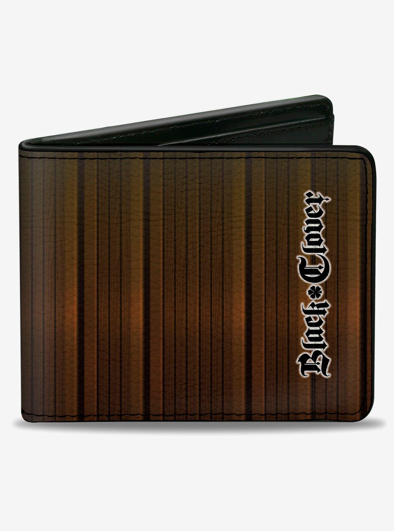 Black Clover Magic Knights Four Captains Scene Bifold Wallet, , hi-res