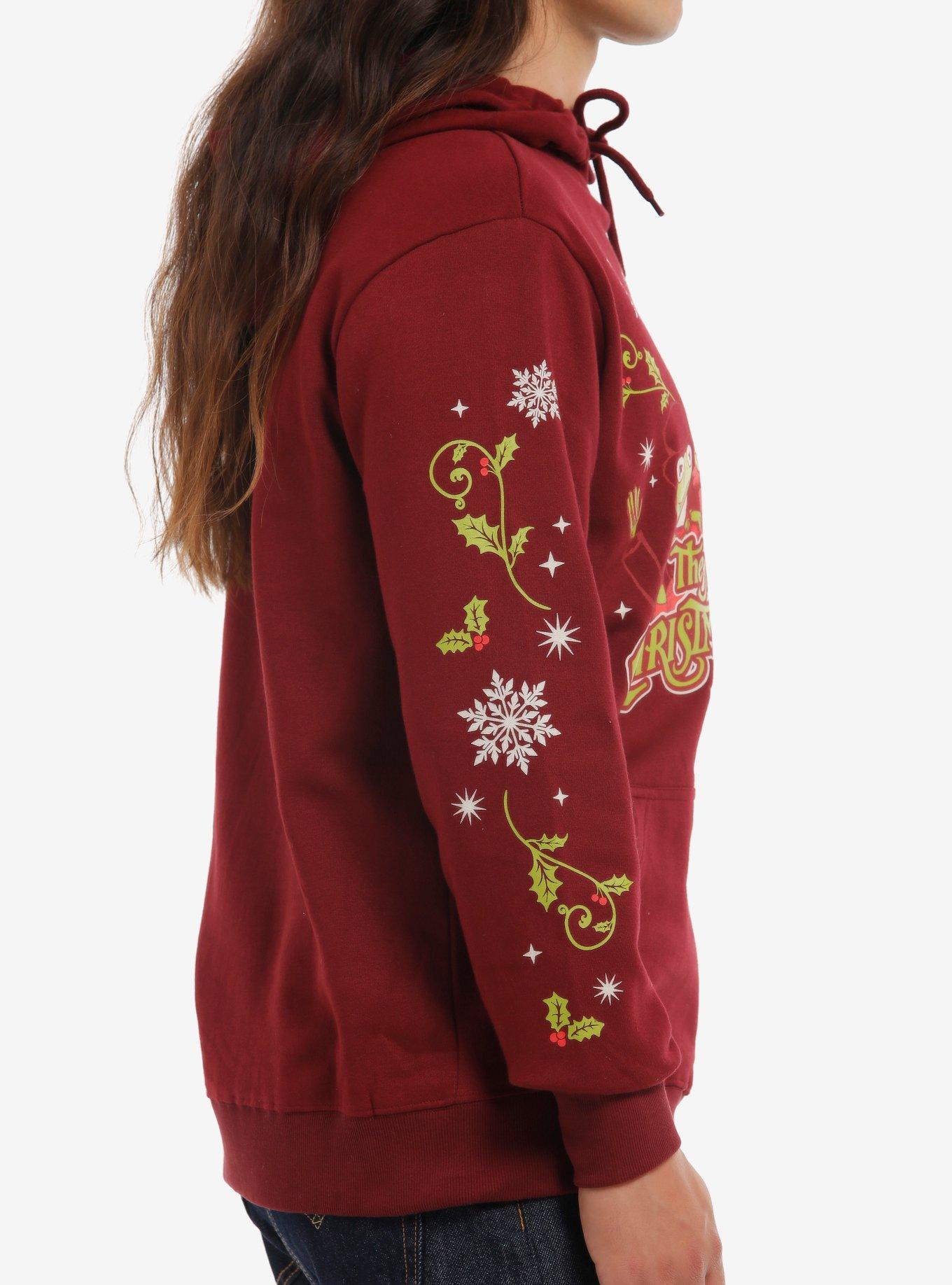 Our Universe Disney The Muppet Christmas Carol Maroon Group Hoodie, MAROON, alternate