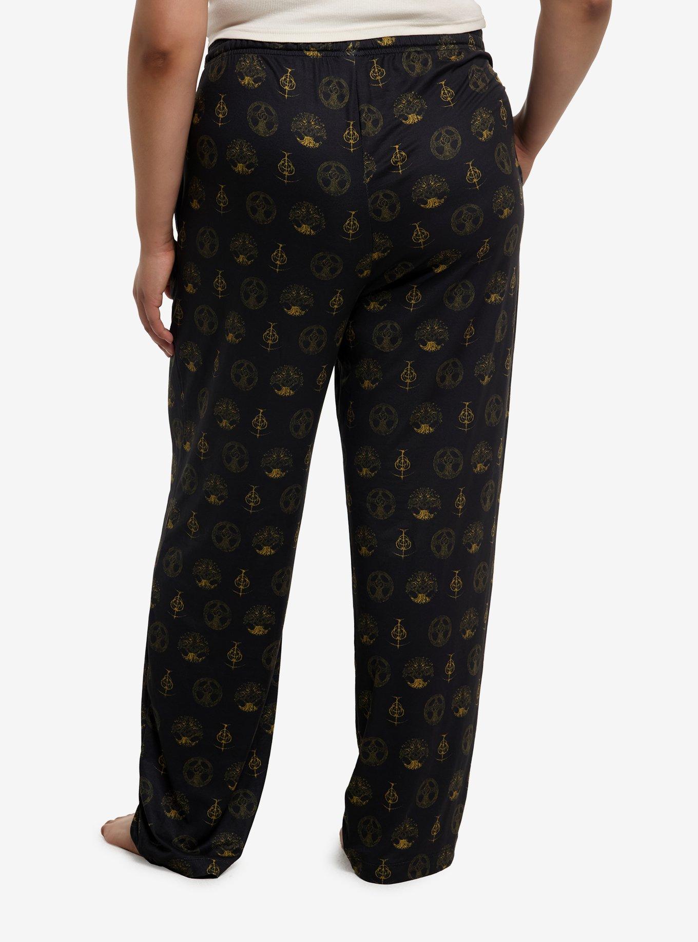 Elden Ring Allover Print Pajama Pants Plus Size, , hi-res