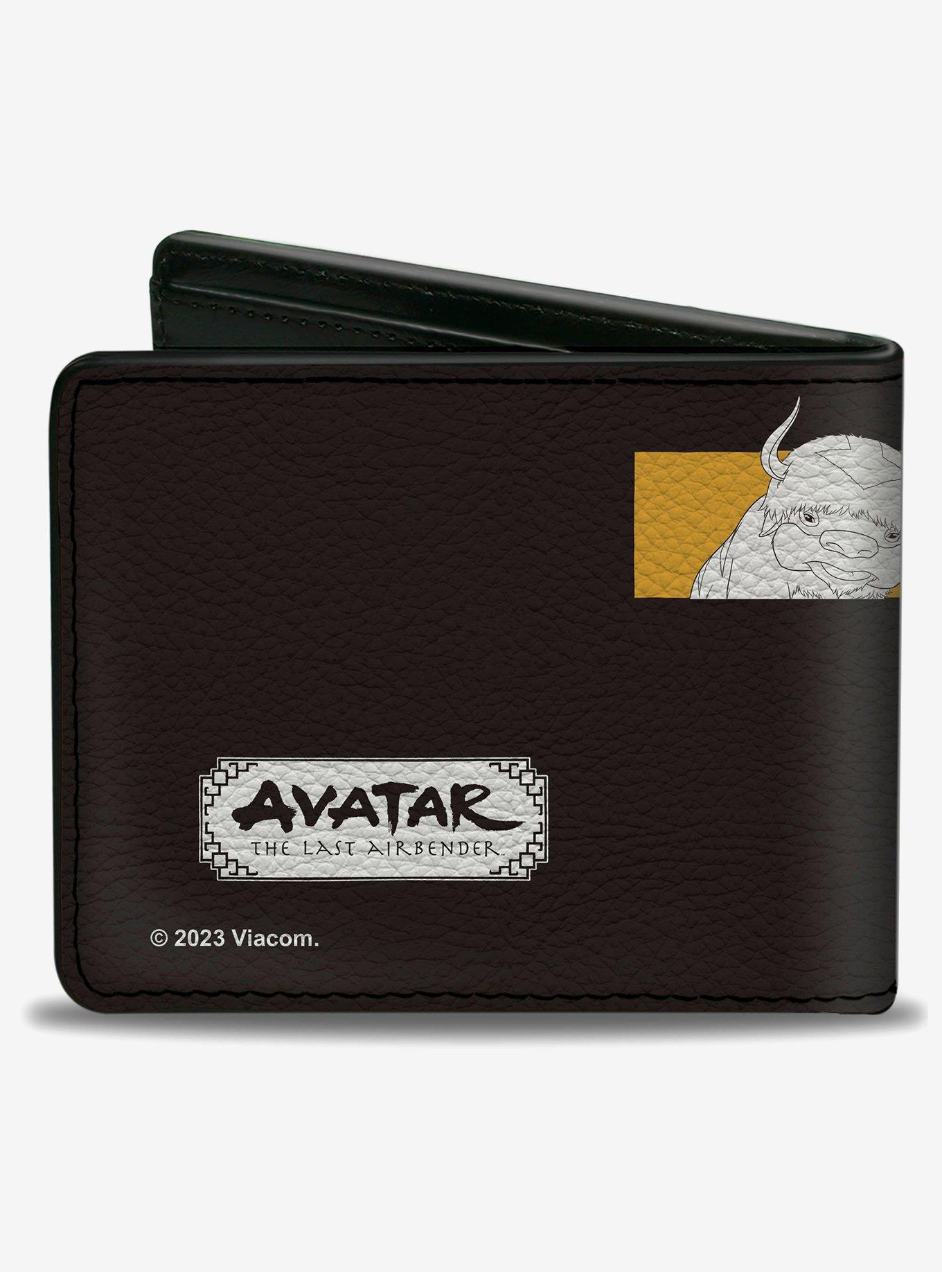 Avatar: The Last Airbender Character Pose Blocks and Title Logo Multi Bifold Wallet, , hi-res