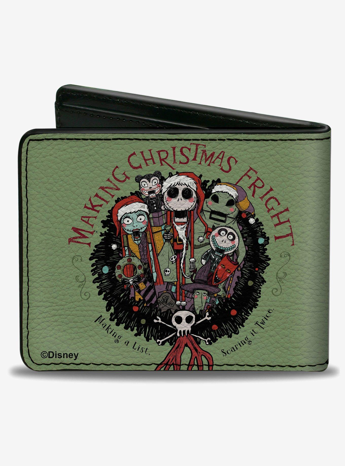 Disney Nightmare Before Christmas Fright Group Pose Bifold Wallet, , hi-res