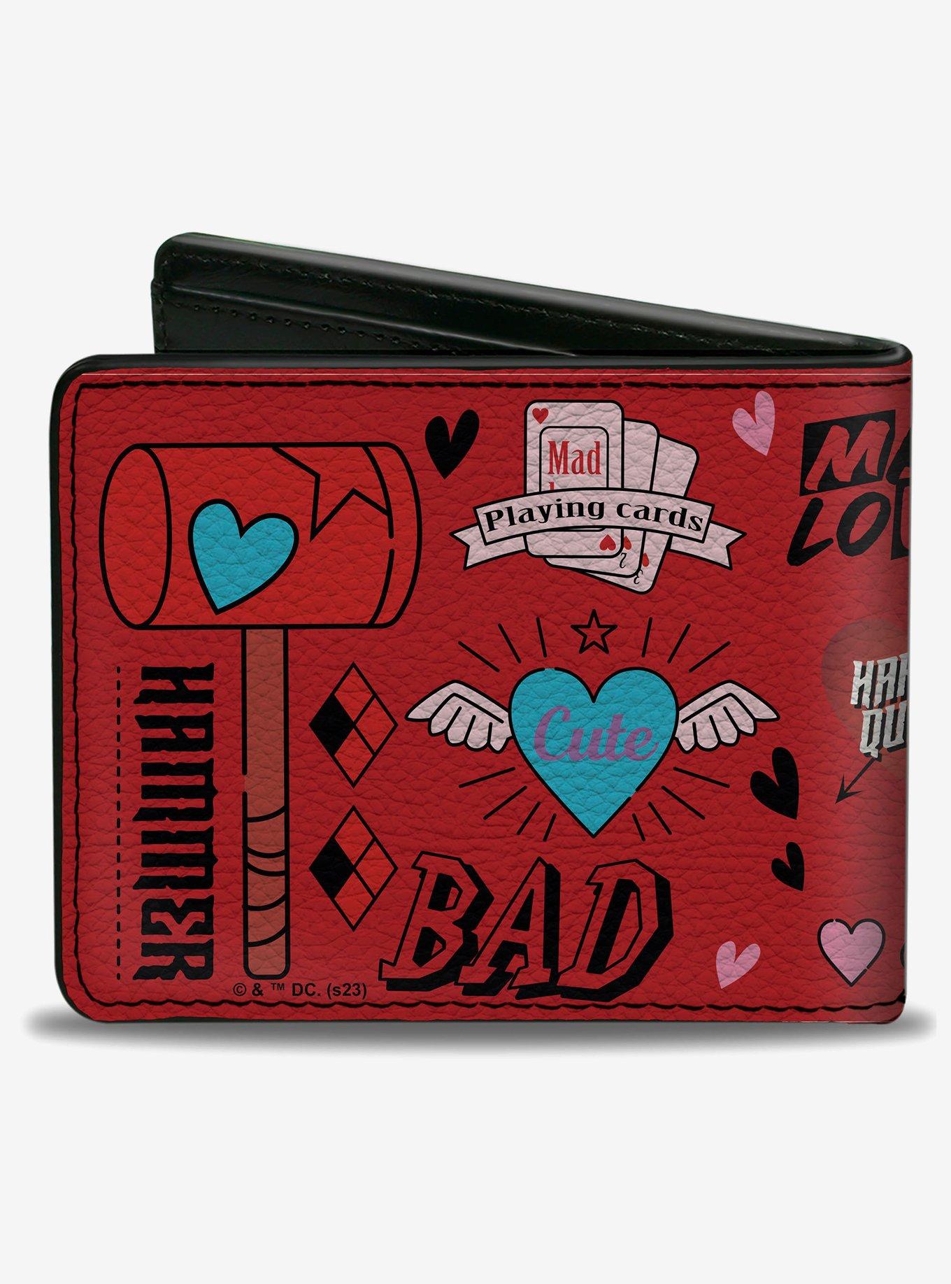 DC Comics Harley Quinn Good Night Anime Pose Bifold Wallet, , hi-res