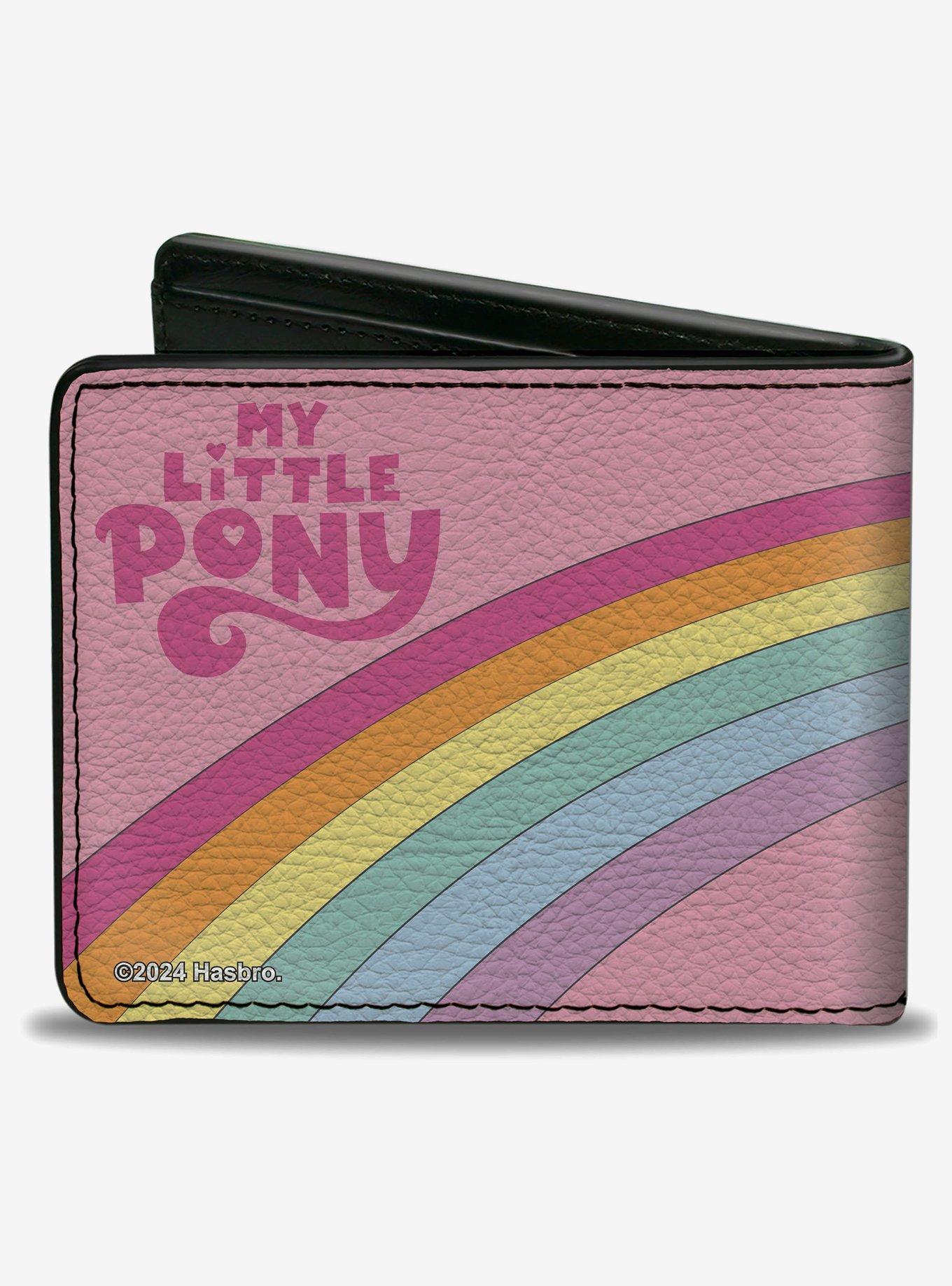 My Little Pony Three Pony Rainbow Cloud Pose Bifold Wallet, , hi-res