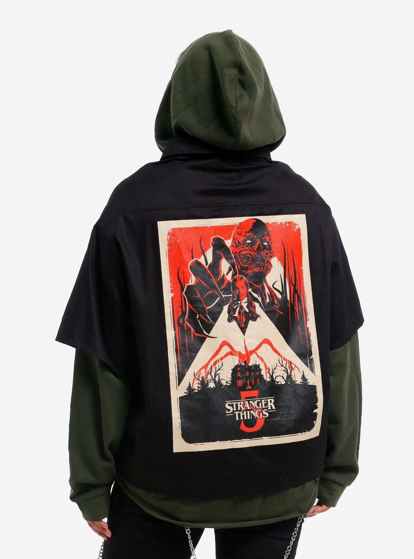 Stranger Things Max Mayfield Music Twofer Jacket Plus Size, , hi-res