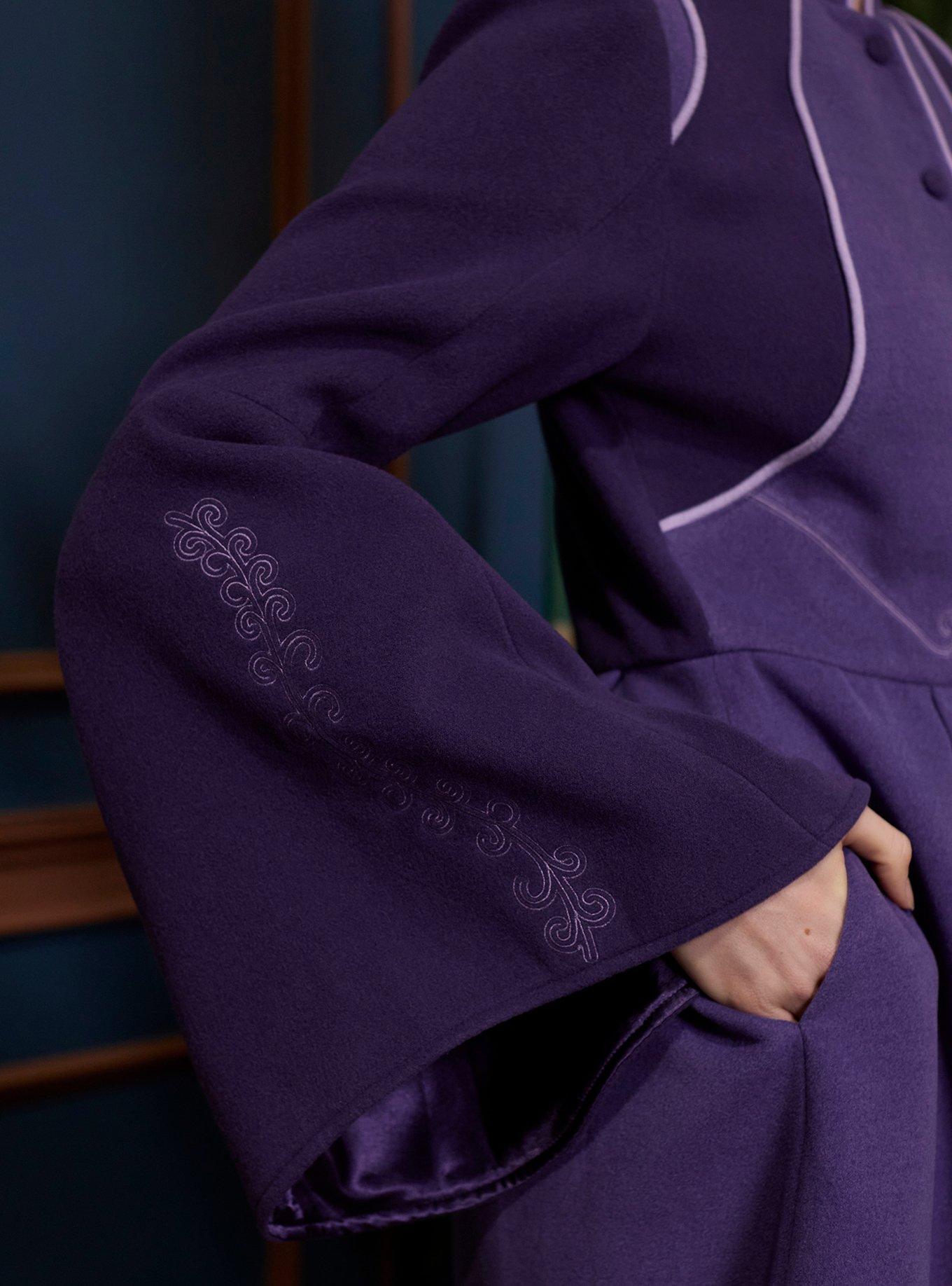 Her Universe Star Wars Padm&eacute; Purple Bell Sleeve Coat Her Universe Exclusive, PURPLE, alternate