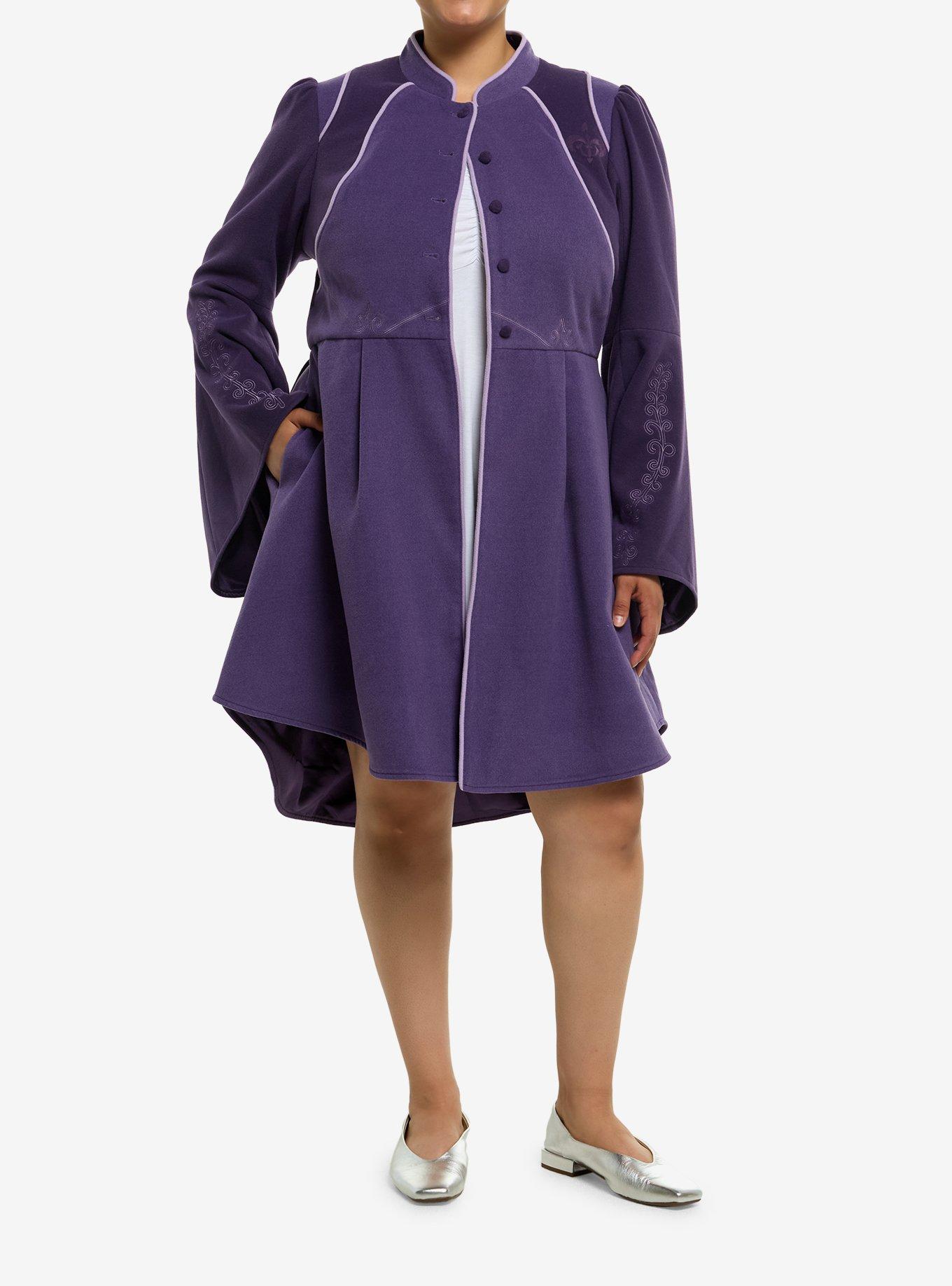 Her Universe Star Wars Padmé Purple Bell Sleeve Coat Plus Size Her Universe Exclusive, , hi-res