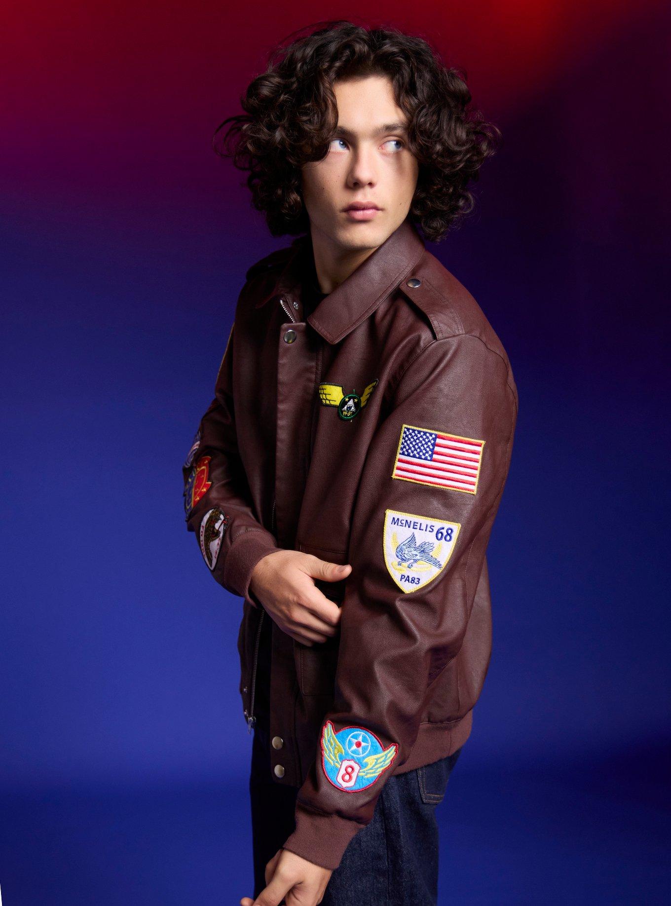 Stranger Things Steve Patches Jacket, MULTI, alternate