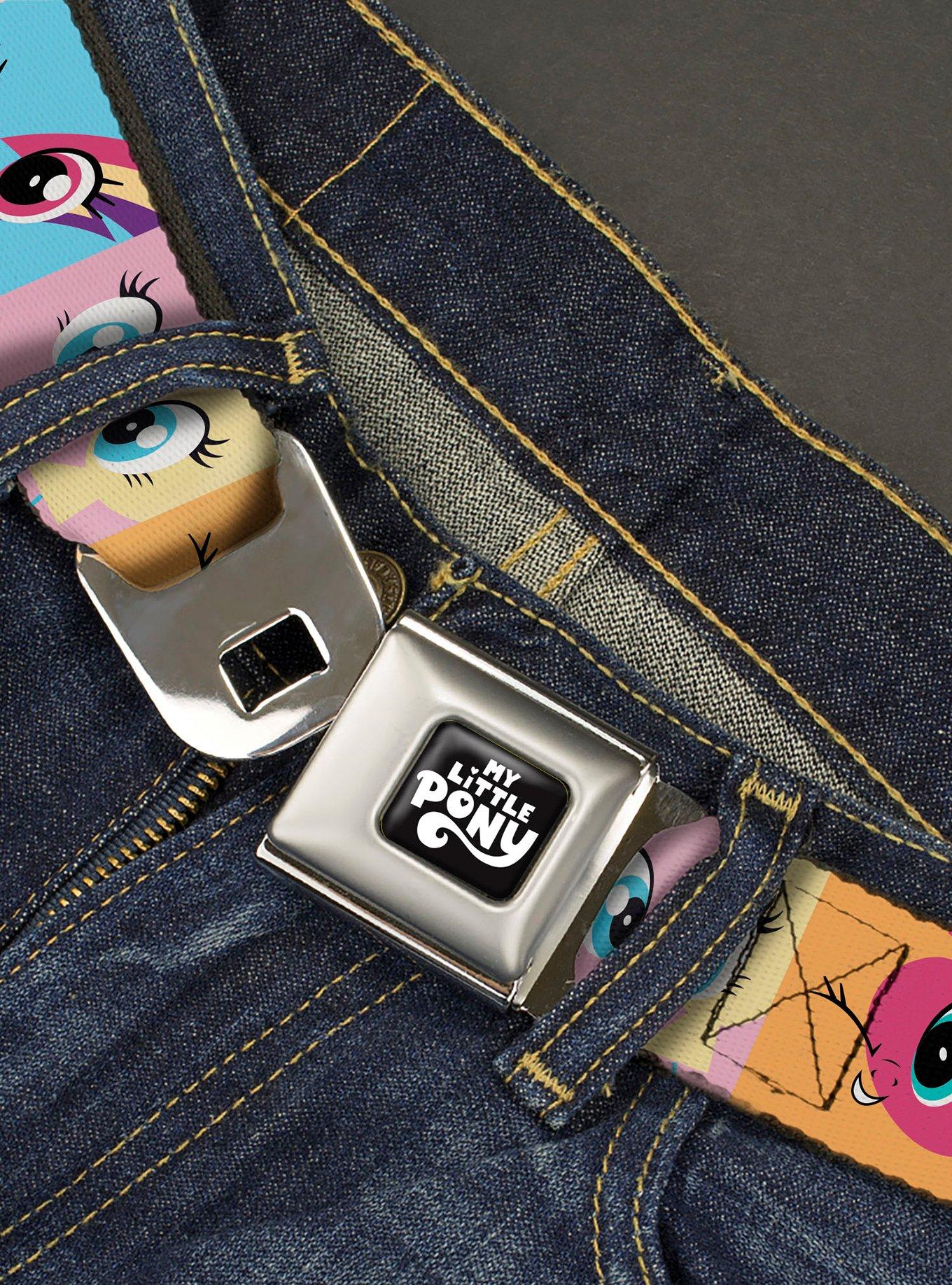 My Little Pony Mane Six Cutie Mark Expressions Seatbelt Buckle Belt, , hi-res