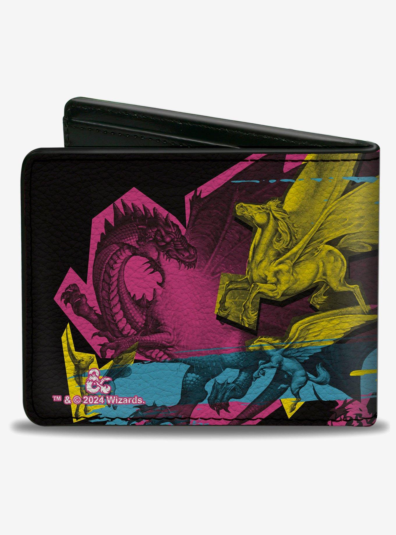 Dungeons & Dragons Infinite Battlefield Collage Multi Bifold Wallet, , hi-res