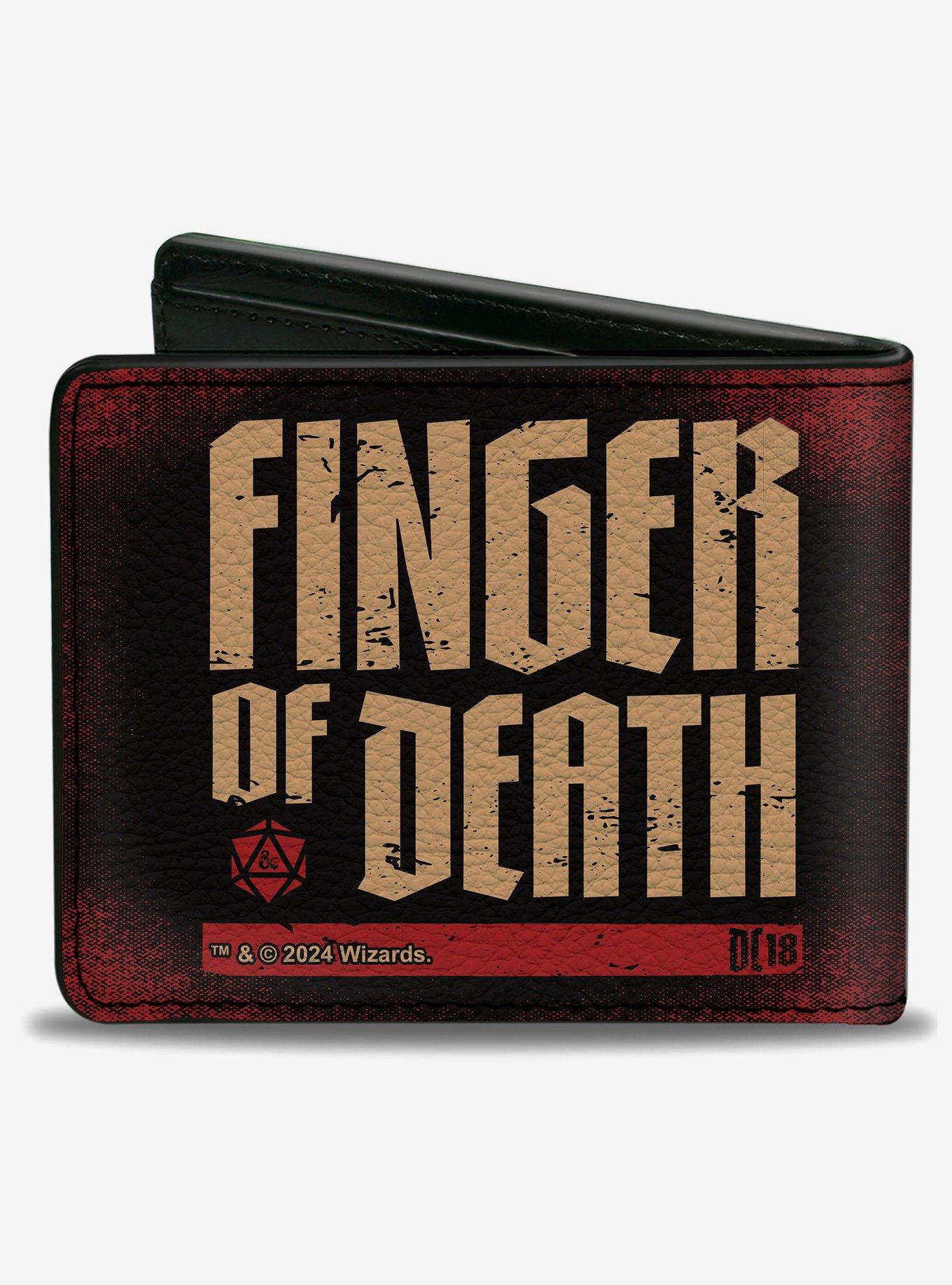Dungeons & Dragons Finger of Death Signal Bifold Wallet, , hi-res