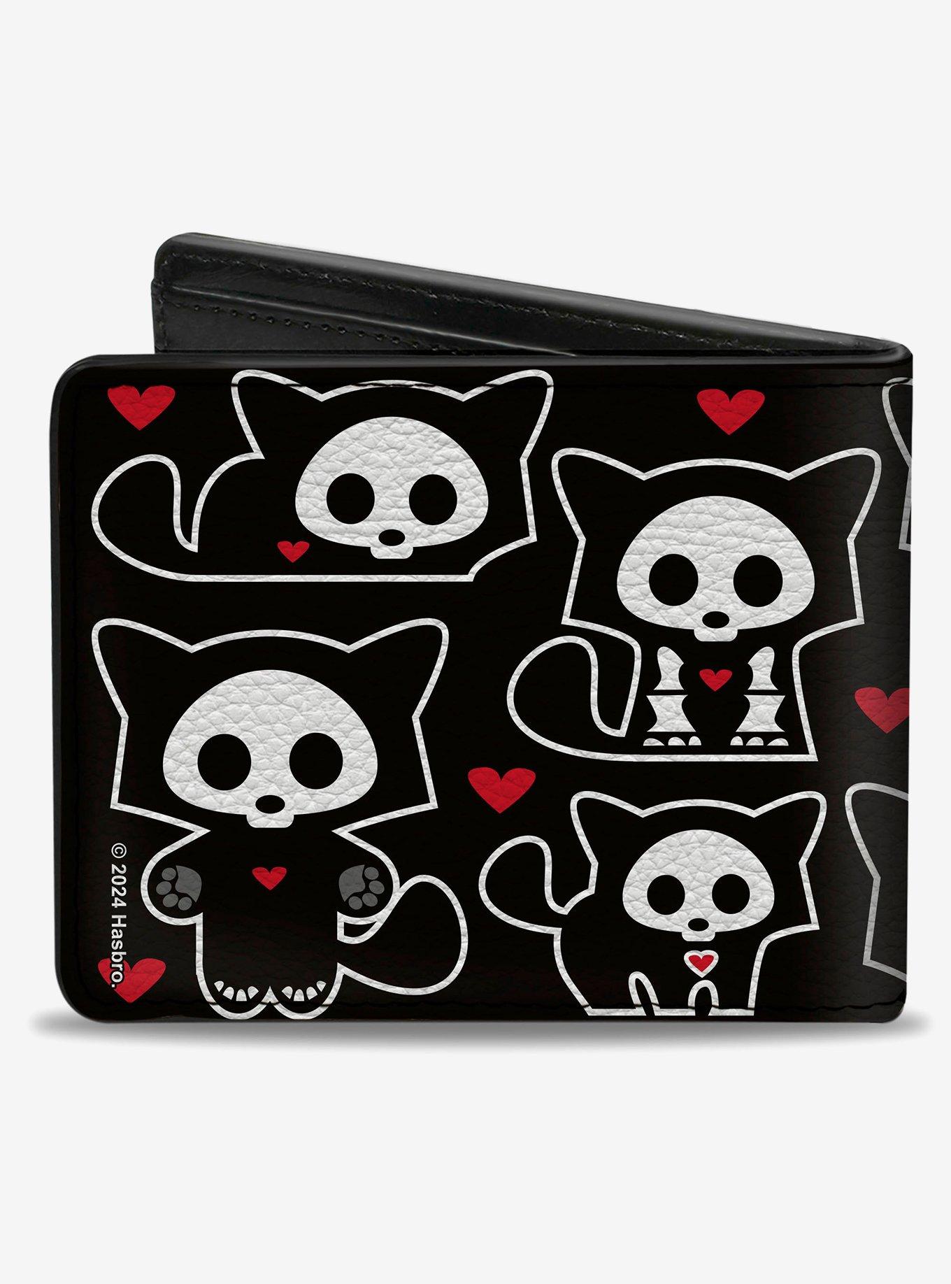 Skelanimals Kit The Cat Poses and Title Logo Bifold Wallet, , hi-res