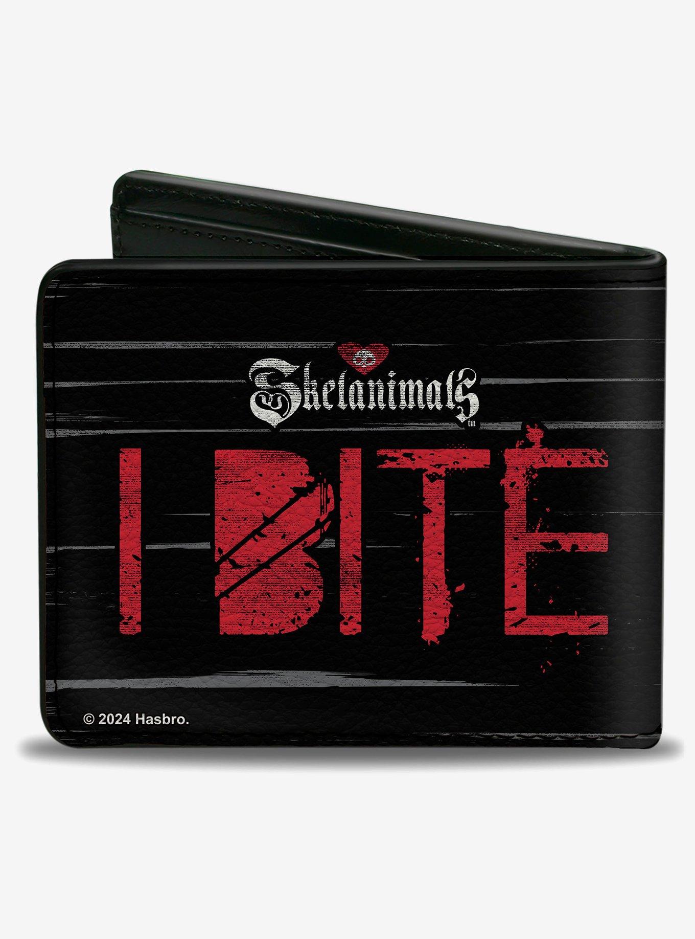 Skelanimals Diego The Bat I Bite Pose Bifold Wallet, , hi-res
