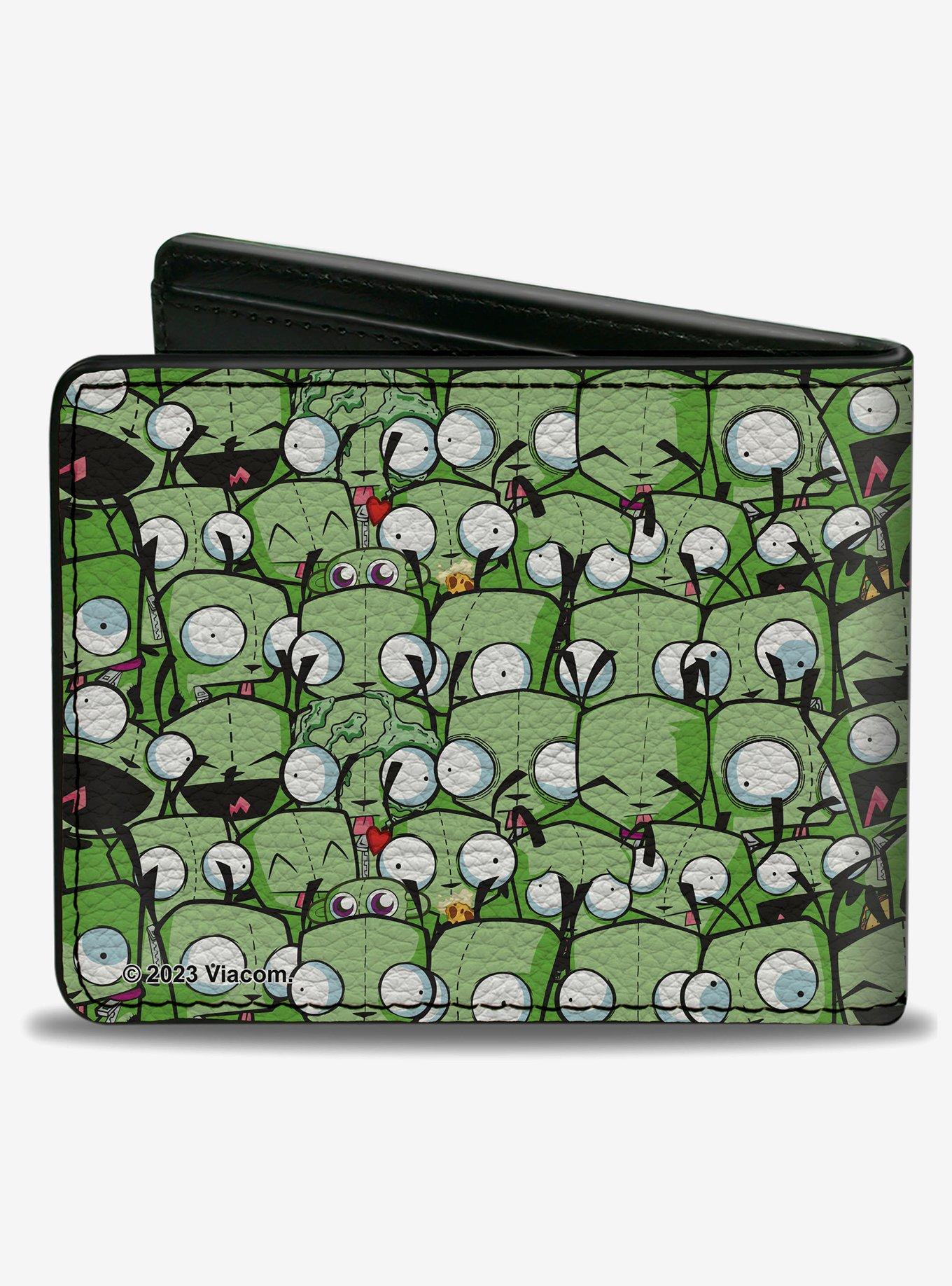 Invader Zim GIR Poses Stacked Bifold Wallet, , hi-res