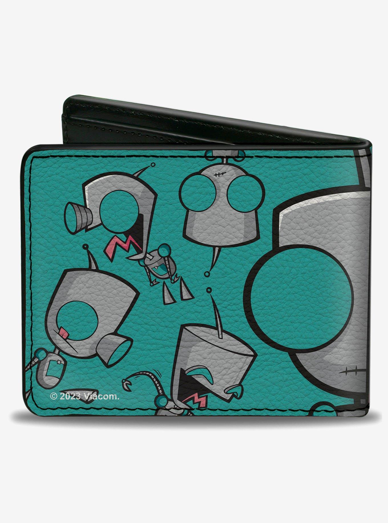 Invader Zim GIR Split Close Up and Poses Bifold Wallet, , hi-res