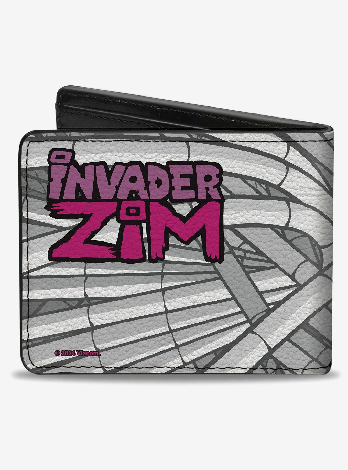 Invader Zim GIR With Hood Down Pose Hoses Bifold Wallet, , hi-res