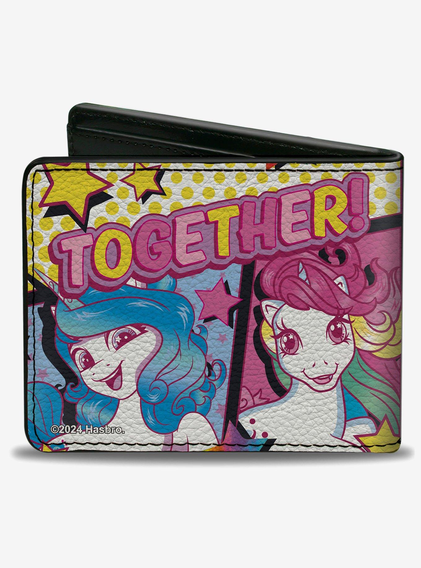 My Little Pony Together Pony Pop Art Blocks Bifold Wallet, , hi-res