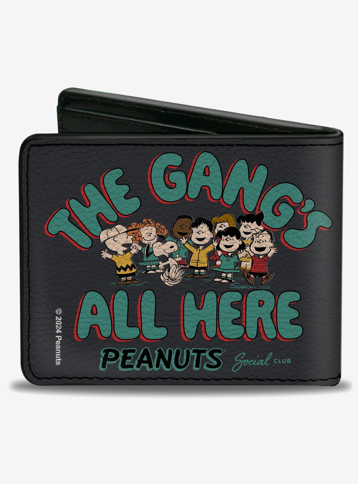 Peanuts Gang 75th The Gang's All Here Group Pose Bifold Wallet, , hi-res