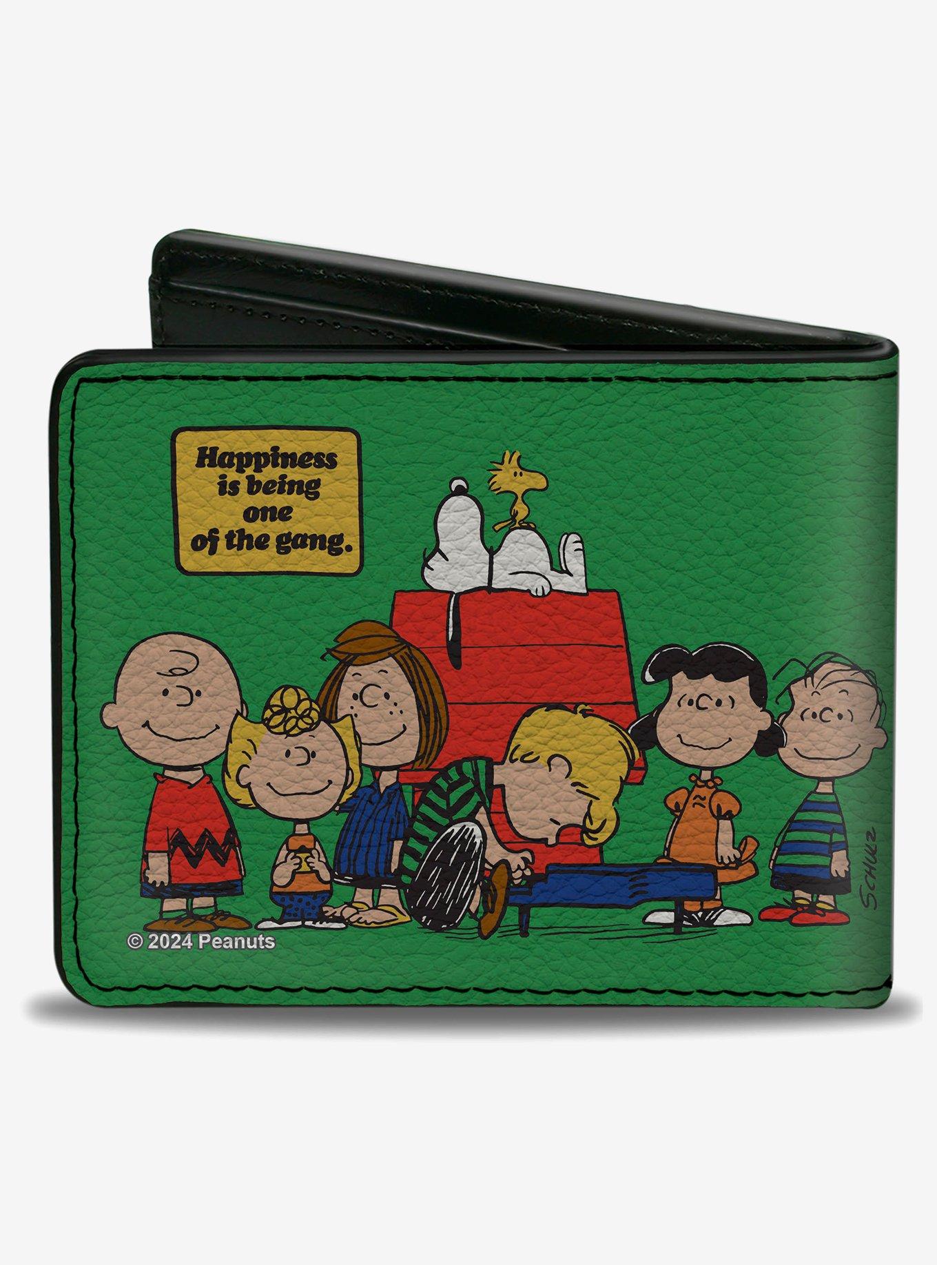 Peanuts Gang 75th Happiness Is Being One of the Gang Bifold Wallet, , hi-res