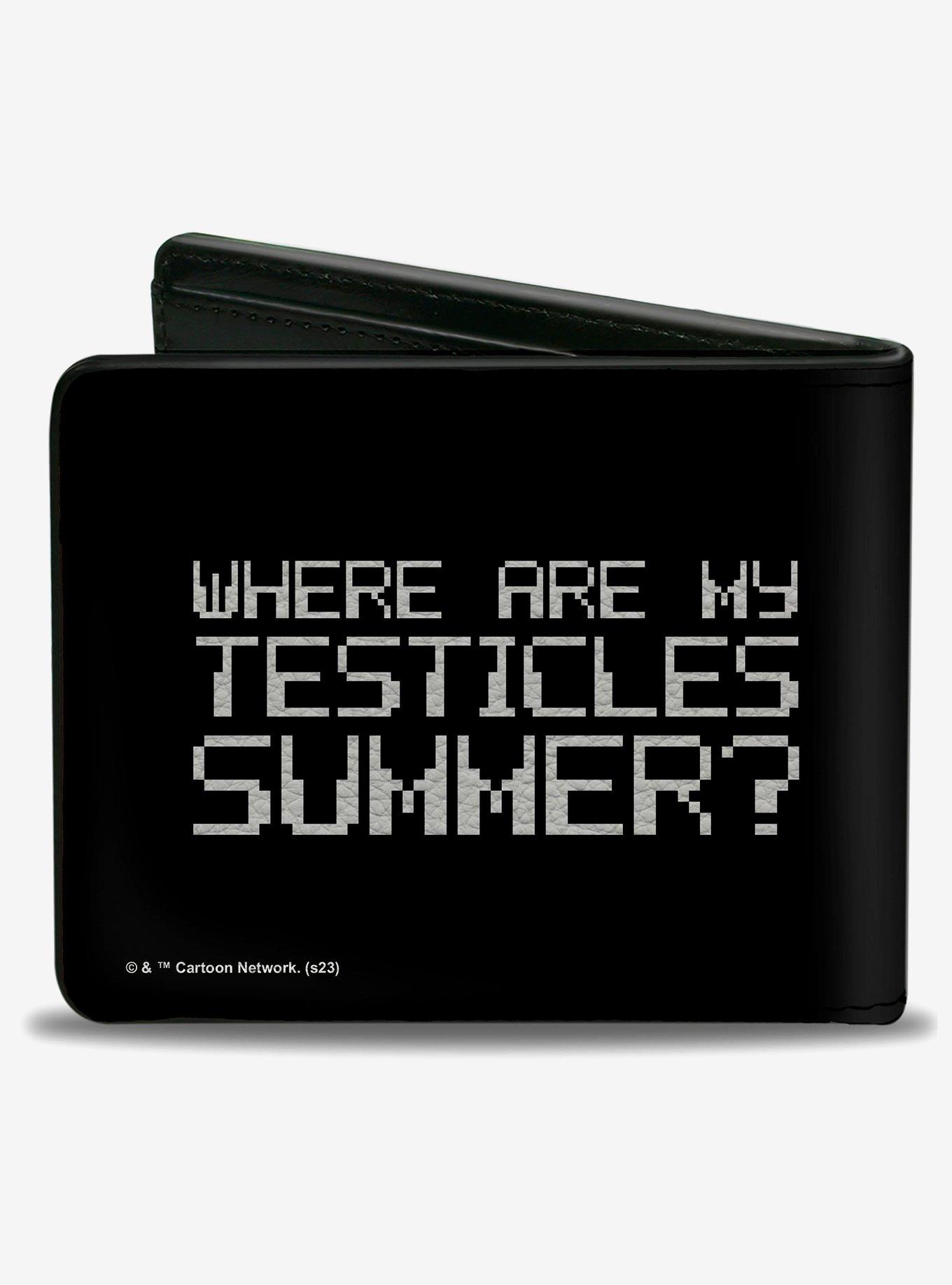 Rick and Morty Snuffles Pose and Quote Bifold Wallet, , hi-res