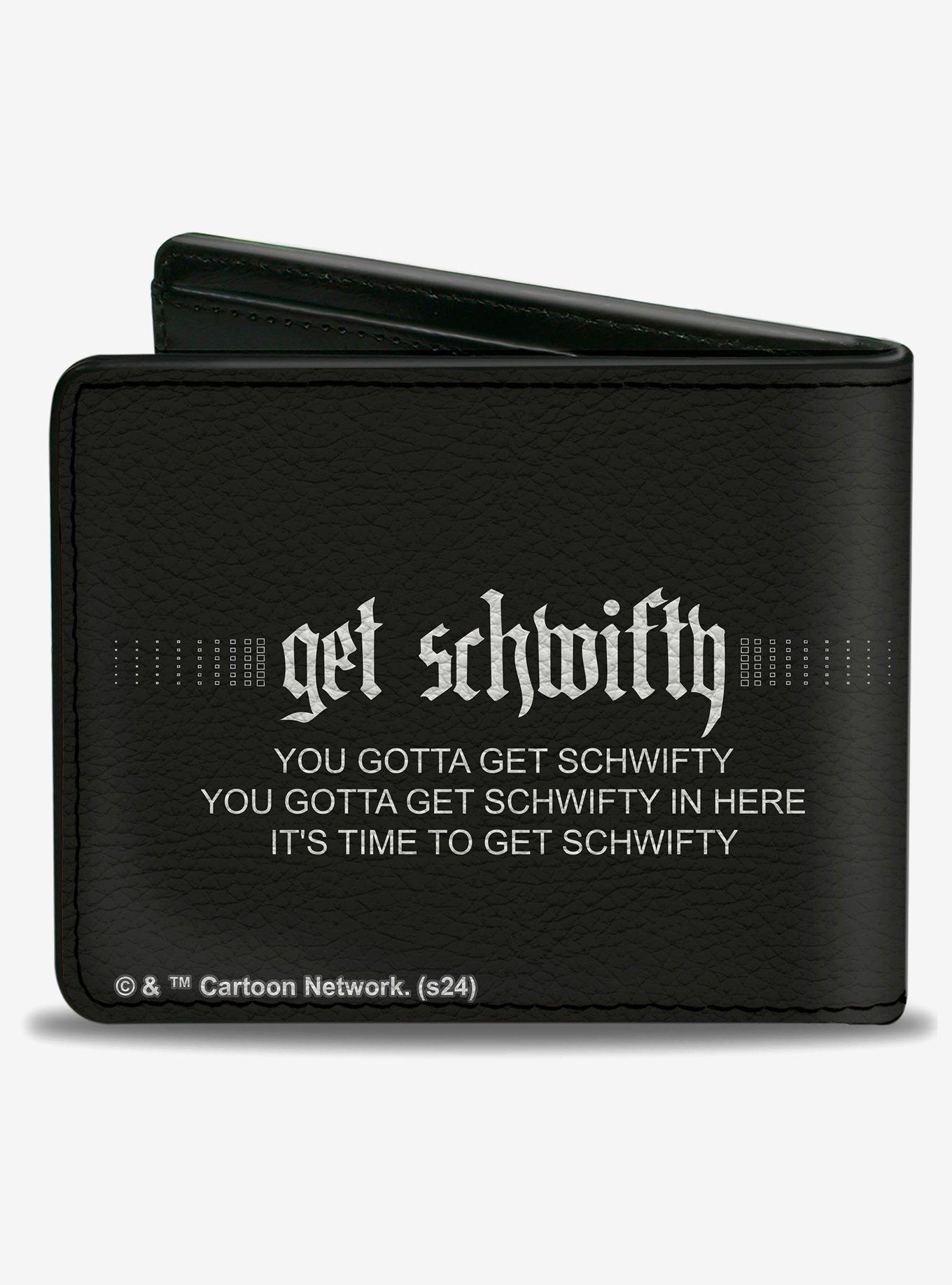 Rick and Morth Rick Get Schwifty Quotes Bifold Wallet, , hi-res