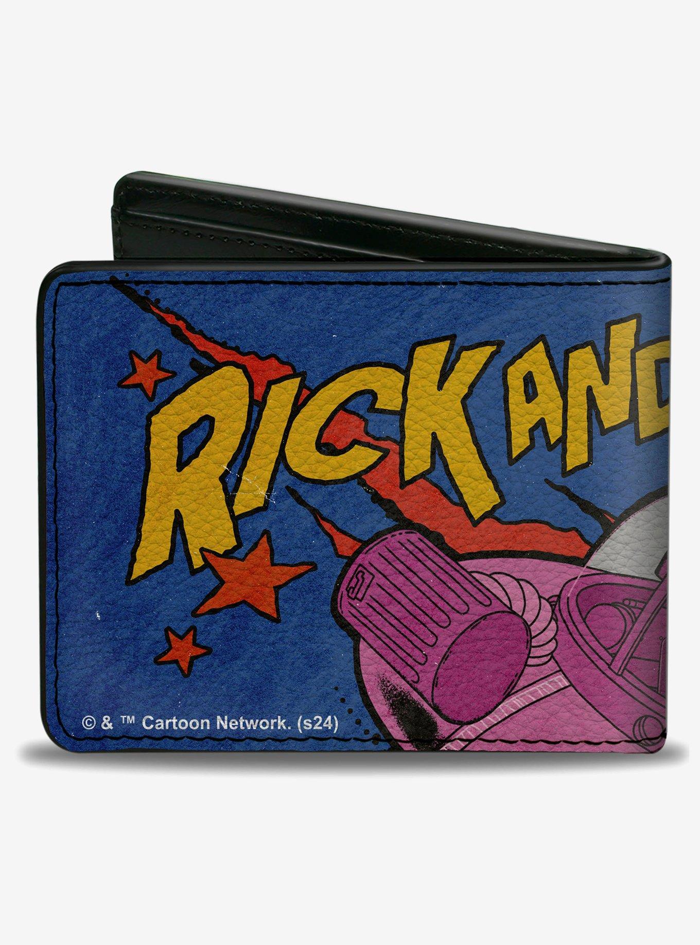 Rick and Morty Don't Think About It Spaceship Pose Bifold Wallet, , hi-res