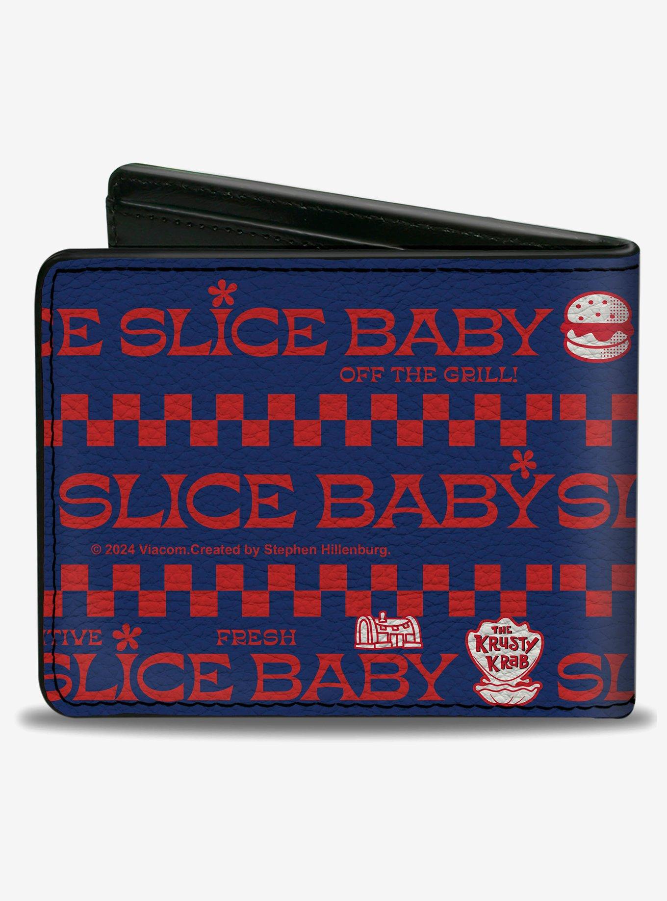 SpongeBob SquarePants Krusty Krab Crew Slice Slice Baby Bifold Wallet, , hi-res