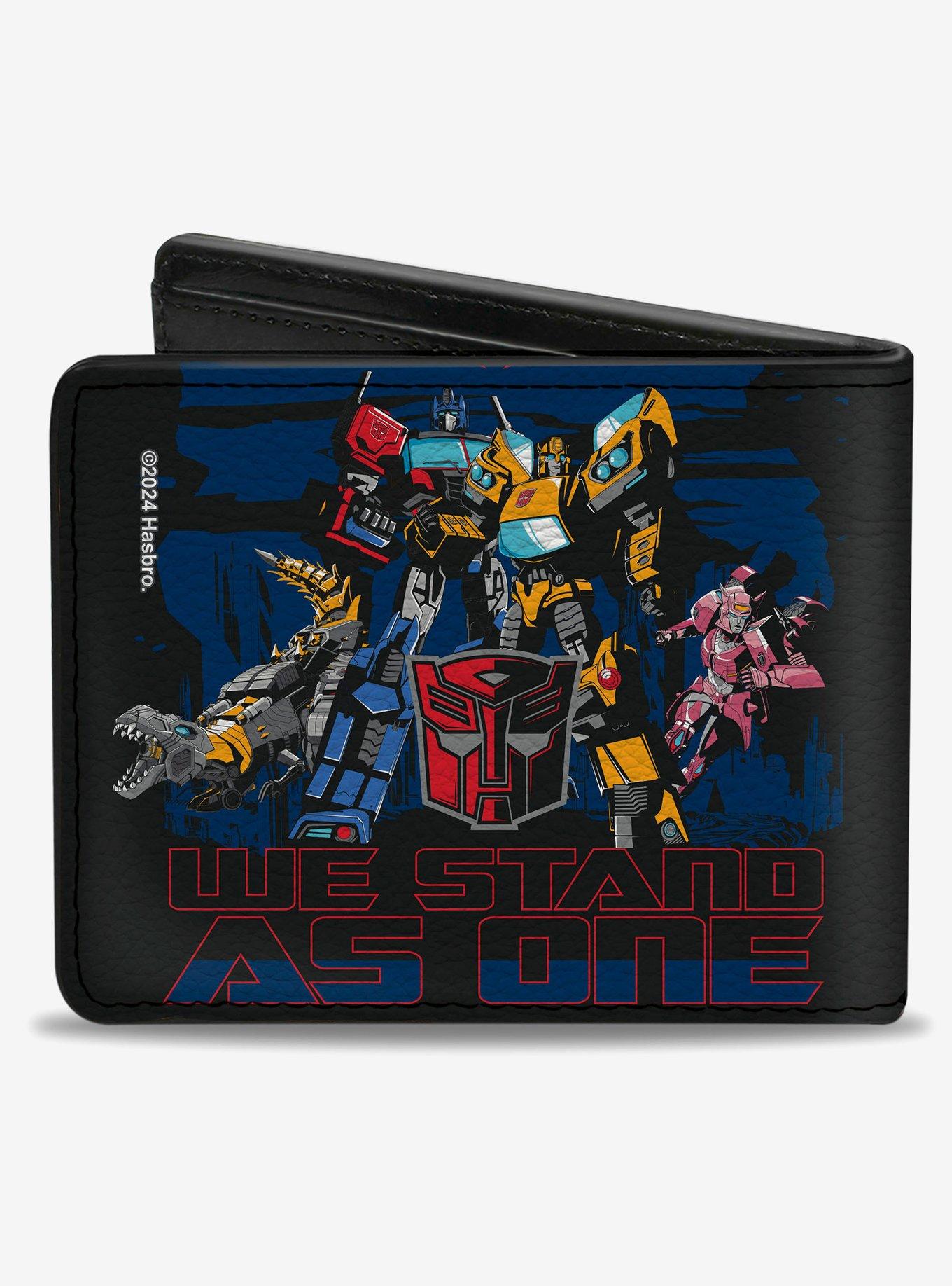 Transformers Autobots We Stand As One Group Bifold Wallet, , hi-res