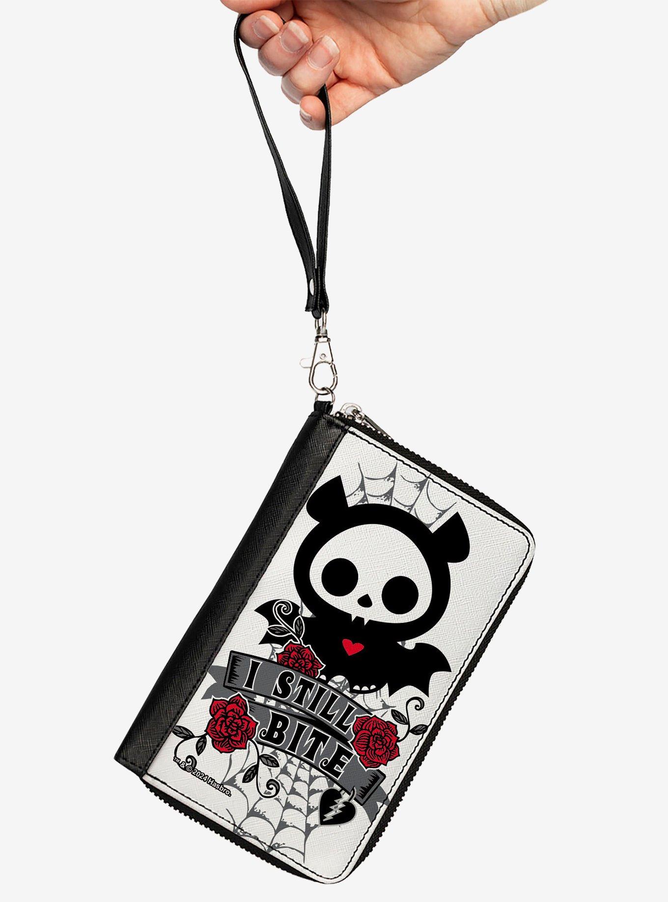 Skelanimals Diego The Bat I Still Bite Pose Zip Around Wallet, , hi-res