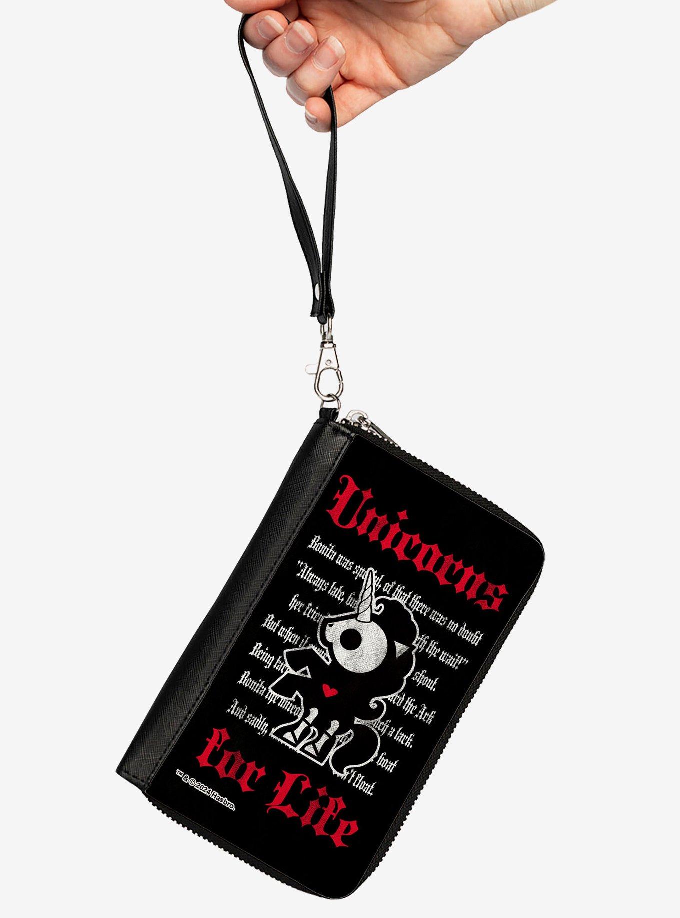 Skelanimals Bonita The Unicorn Unicorns For Life Zip Around Wallet, , alternate