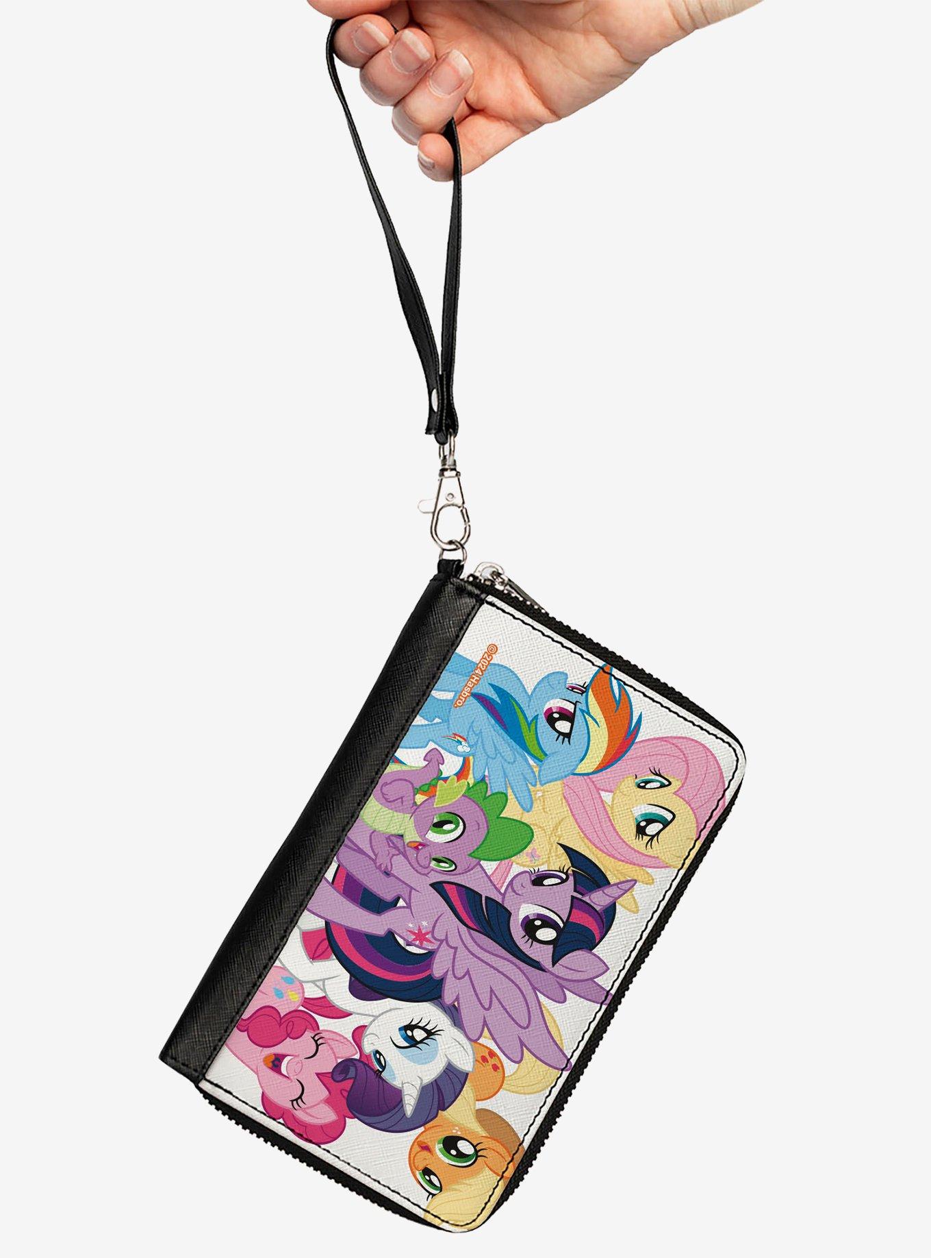 My Little Pony Mane Six and Spike Group Pose Zip Around Wallet, , hi-res
