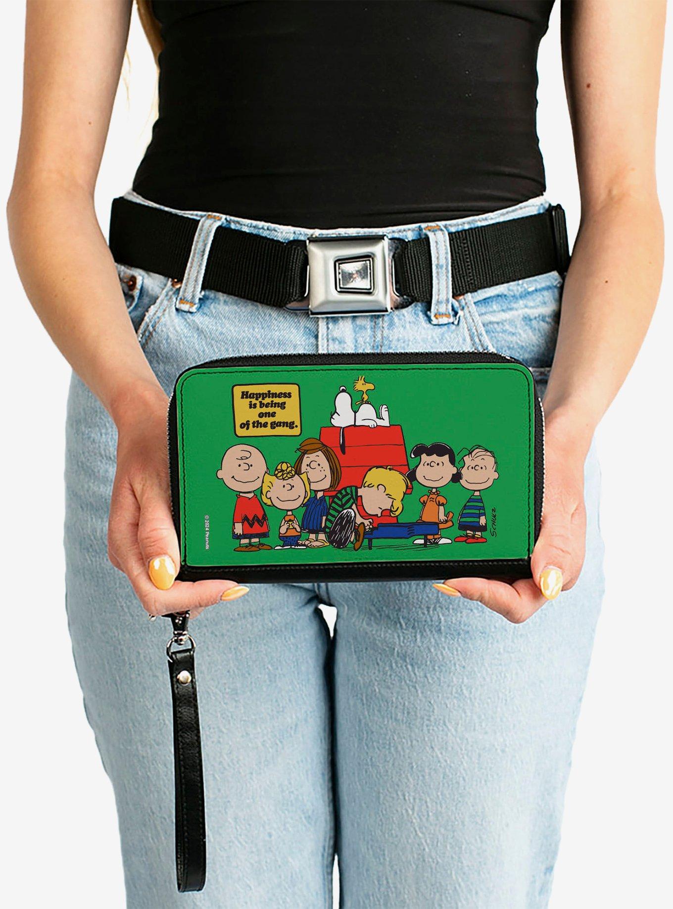 Peanuts Gang 75th Happiness Is Being One of the Gang Zip Around Wallet, , hi-res