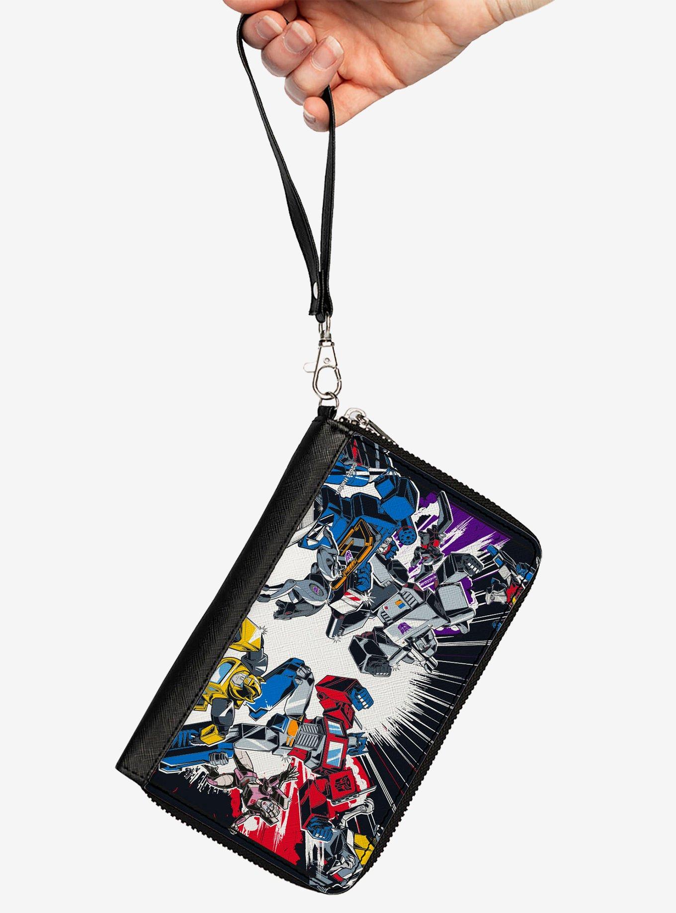 Transformers Decepticon and Autobots Battle Zip Around Wallet, , hi-res