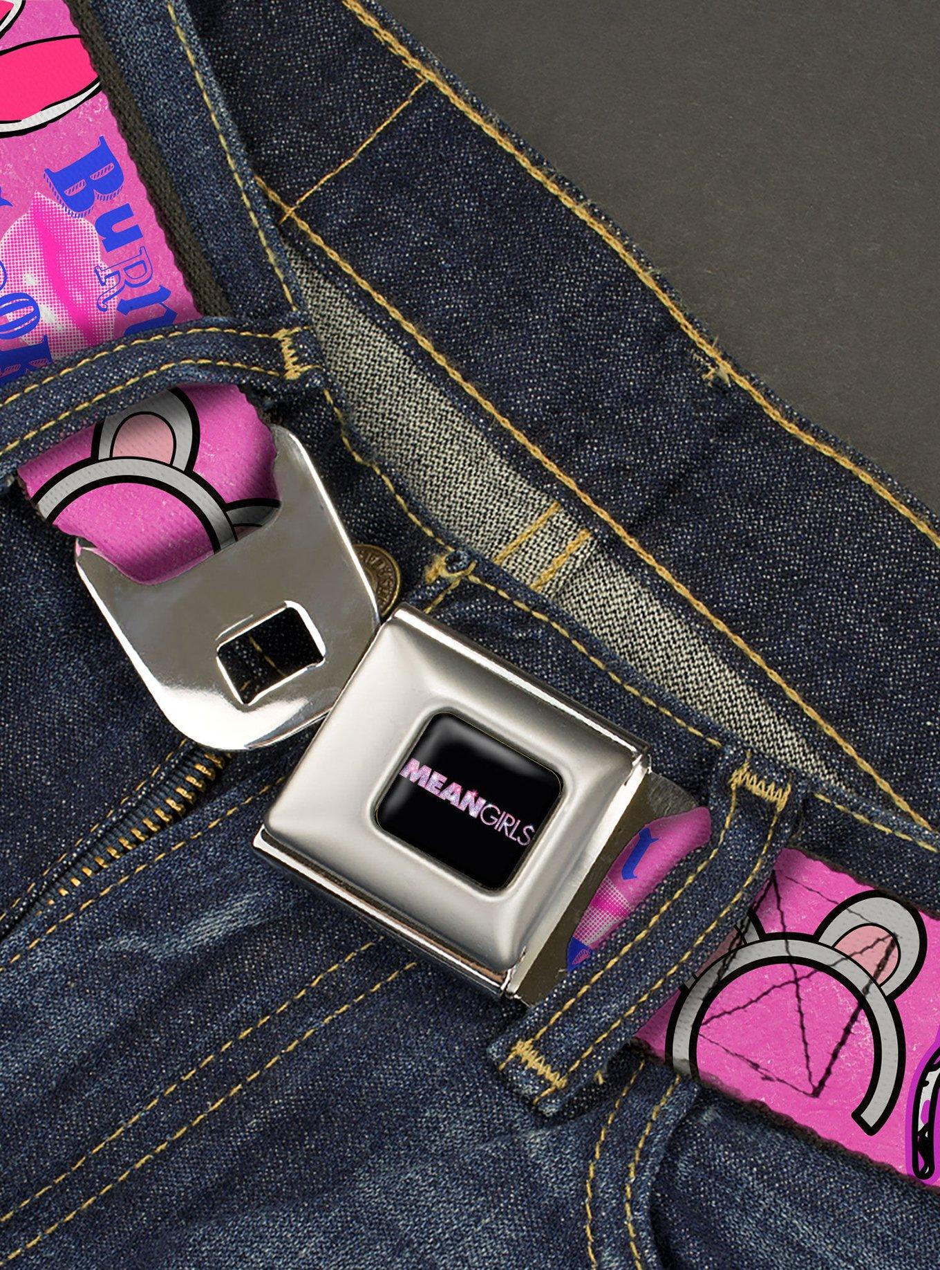 Mean Girls Quotes and Plastics Animal Ears Seatbelt Buckle Belt, , hi-res