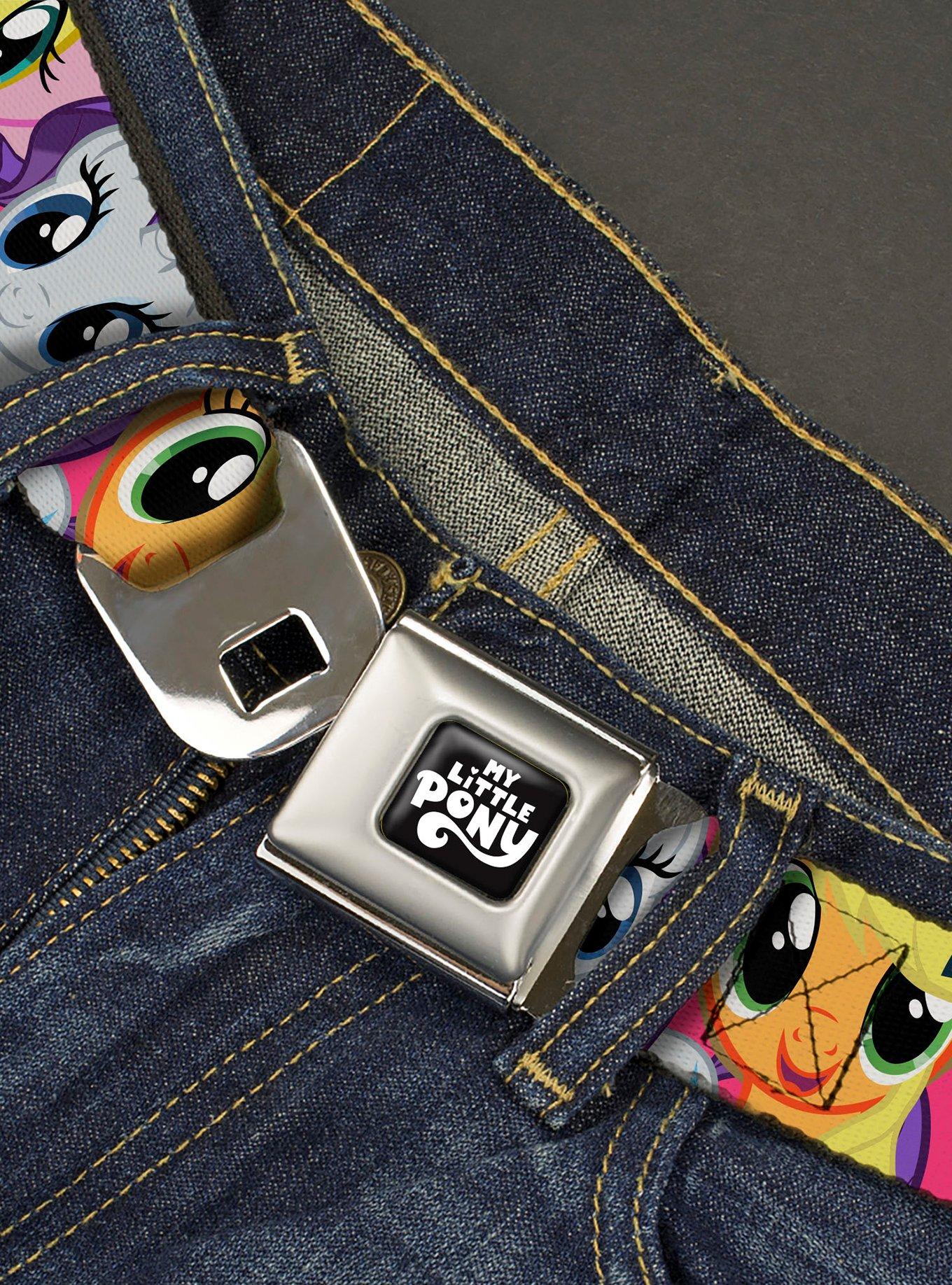My Little Pony Mane Six Eye Expressions Close Up Seatbelt Buckle Belt, , hi-res
