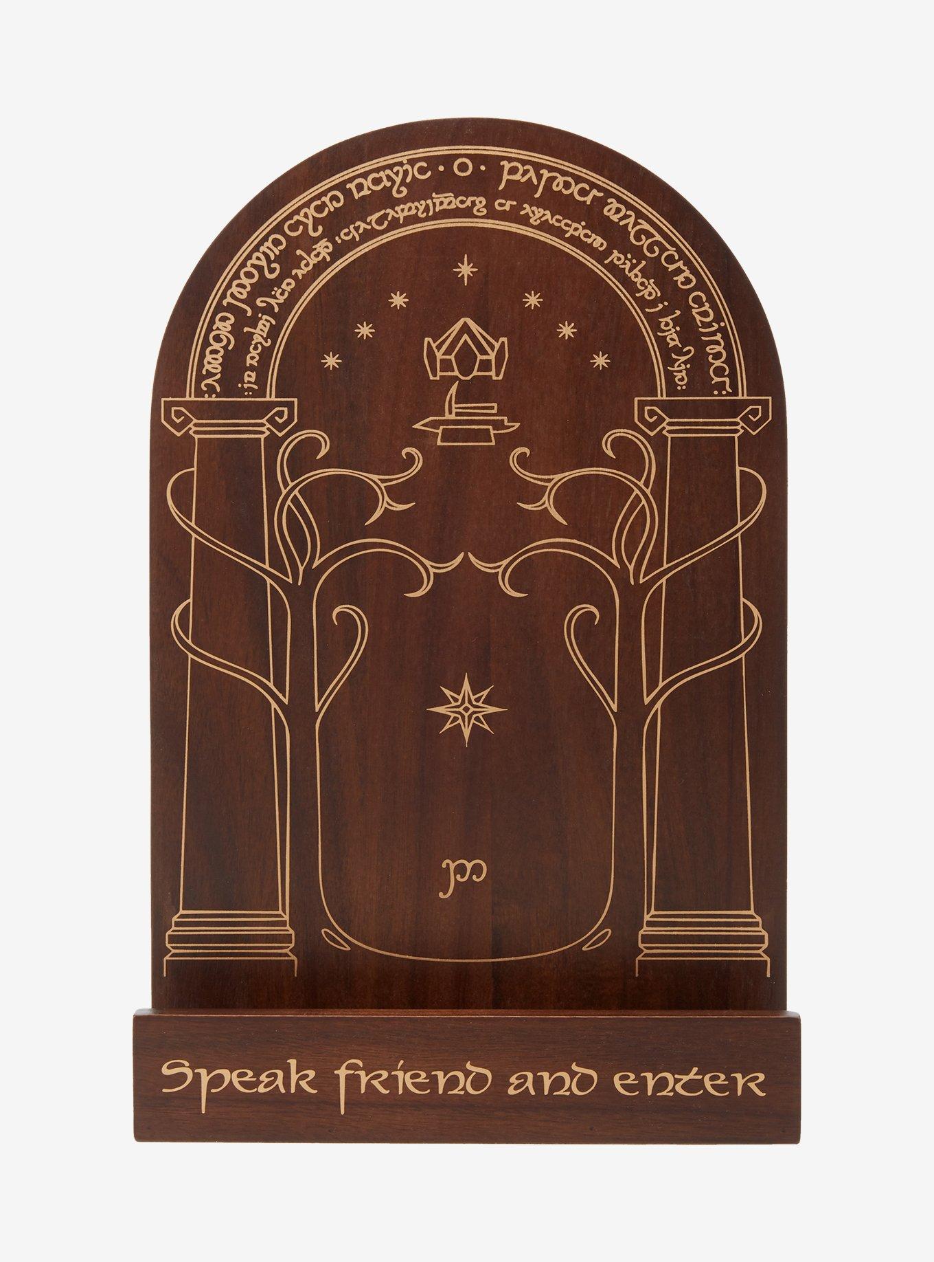 The Lord of the Rings Doors of Durin Cookbook Stand — BoxLunch Exclusive, , alternate