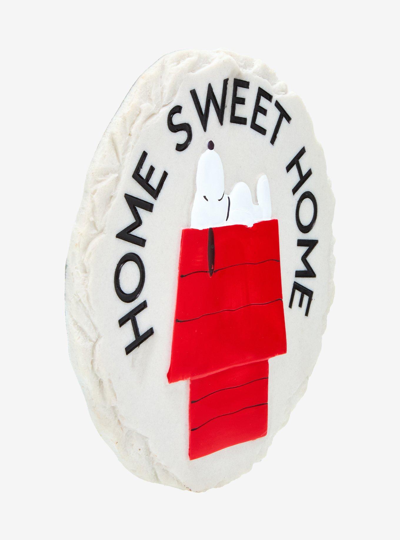 Peanuts Snoopy Home Sweet Home Stepping Stone, , alternate