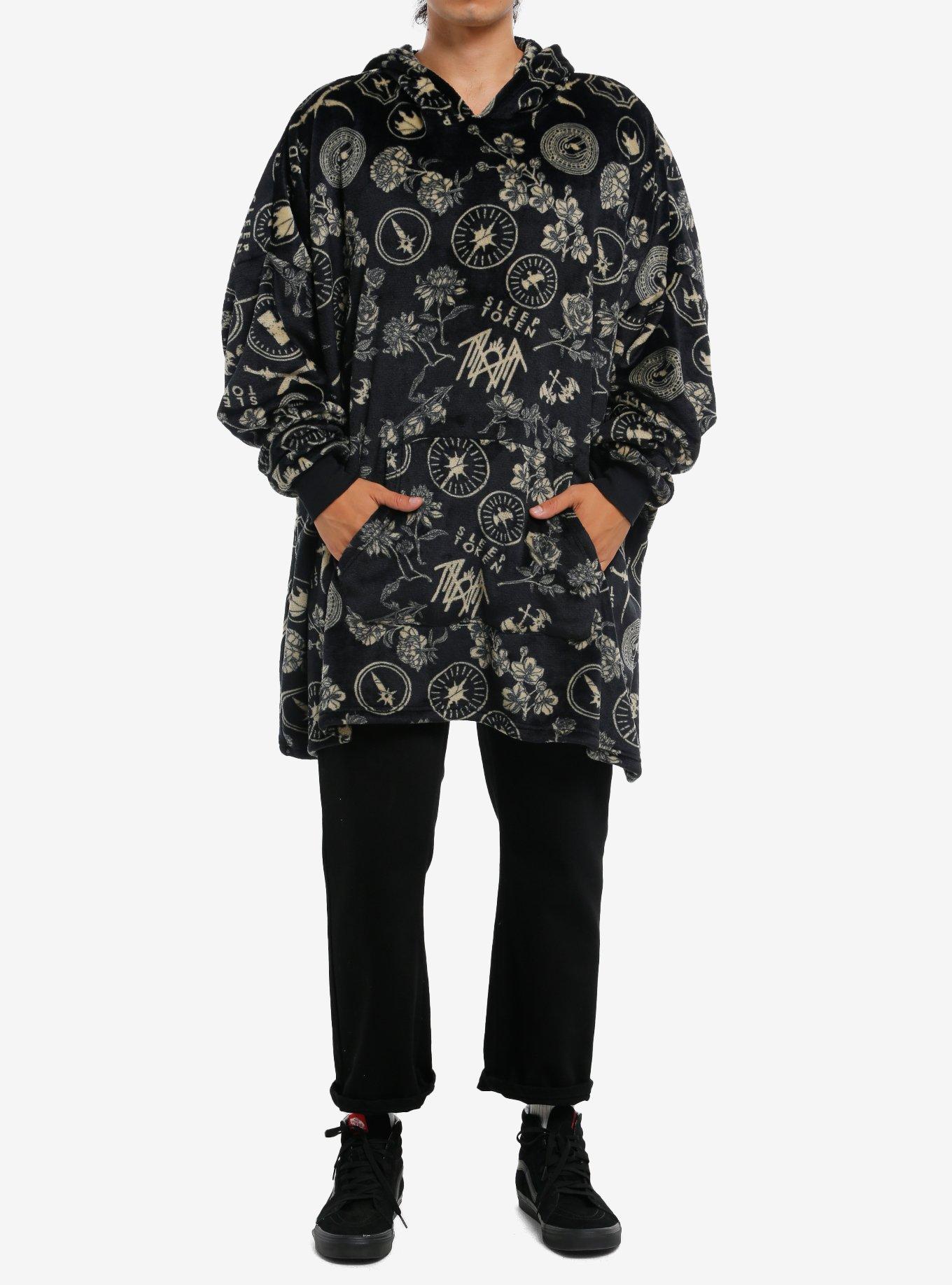 Sleep Token Even In Arcadia Plush Oversized Hoodie, , hi-res