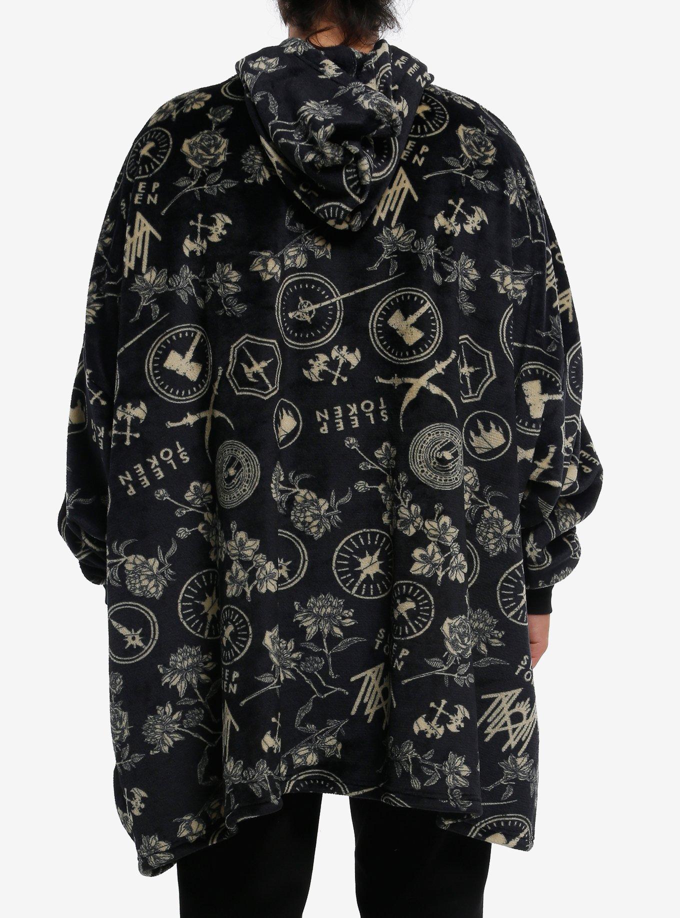 Sleep Token Even In Arcadia Plush Oversized Hoodie, , alternate