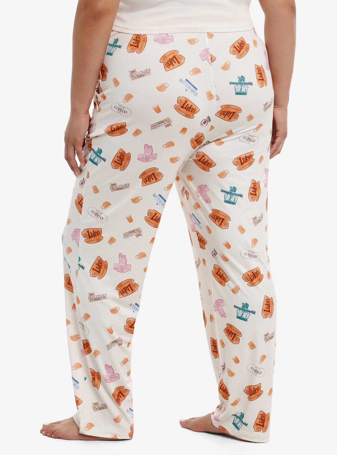 Gilmore Girls Stars Hollow Allover Print Girls Pajama Pants Plus Size, , hi-res